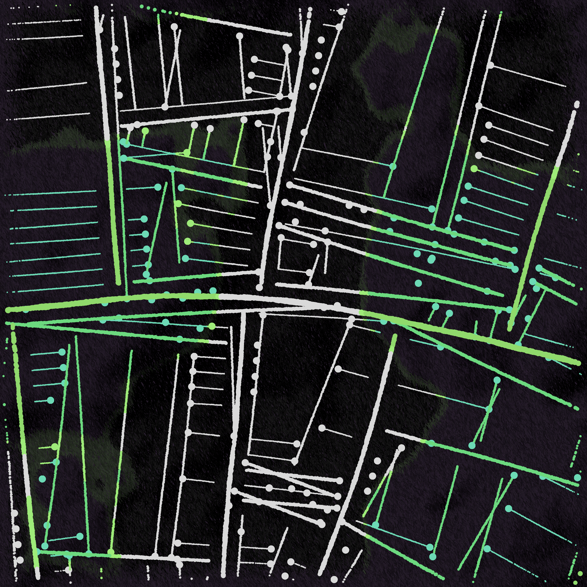 Art Blocks - Art Blocks v2 - Maps of Nothing #367 - NFT # 316000367