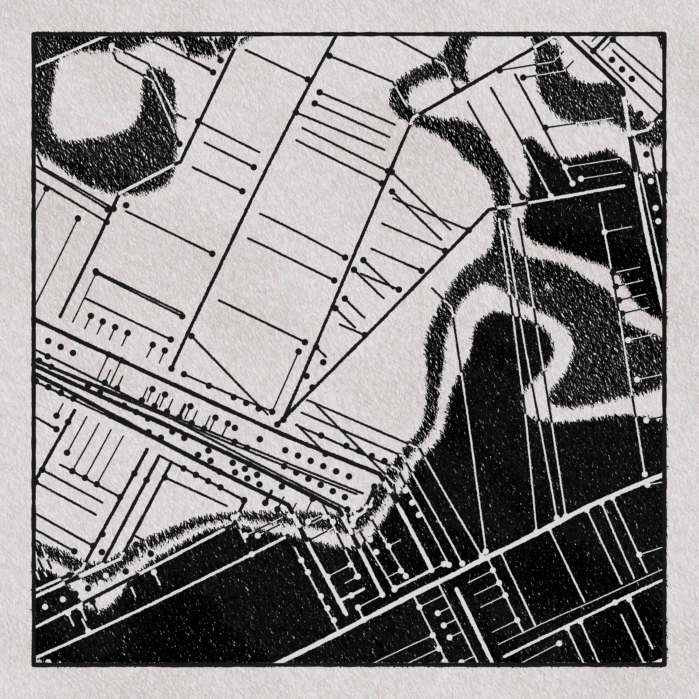 Art Blocks - Art Blocks v2 - Maps of Nothing #379 - NFT # 316000379