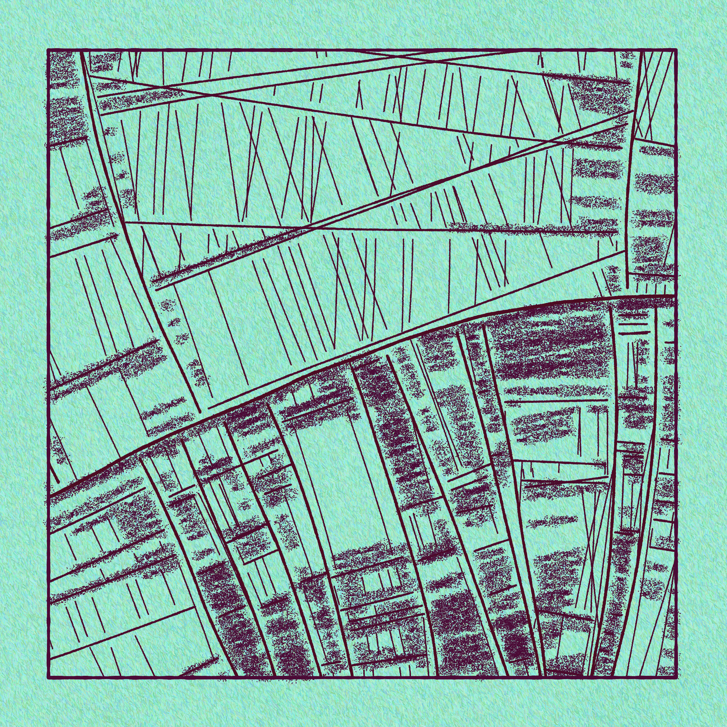 Art Blocks - Art Blocks v2 - Maps of Nothing #402 - NFT # 316000402