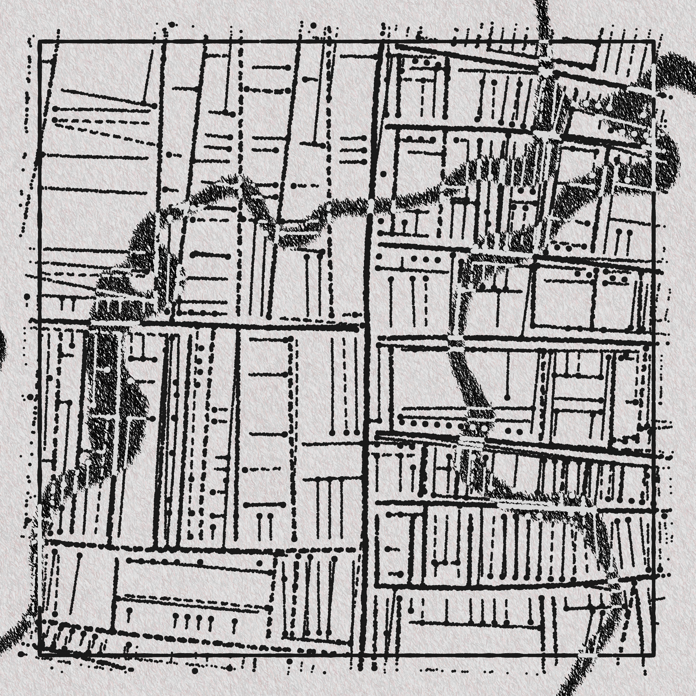 Art Blocks - Art Blocks v2 - Maps of Nothing #419 - NFT # 316000419