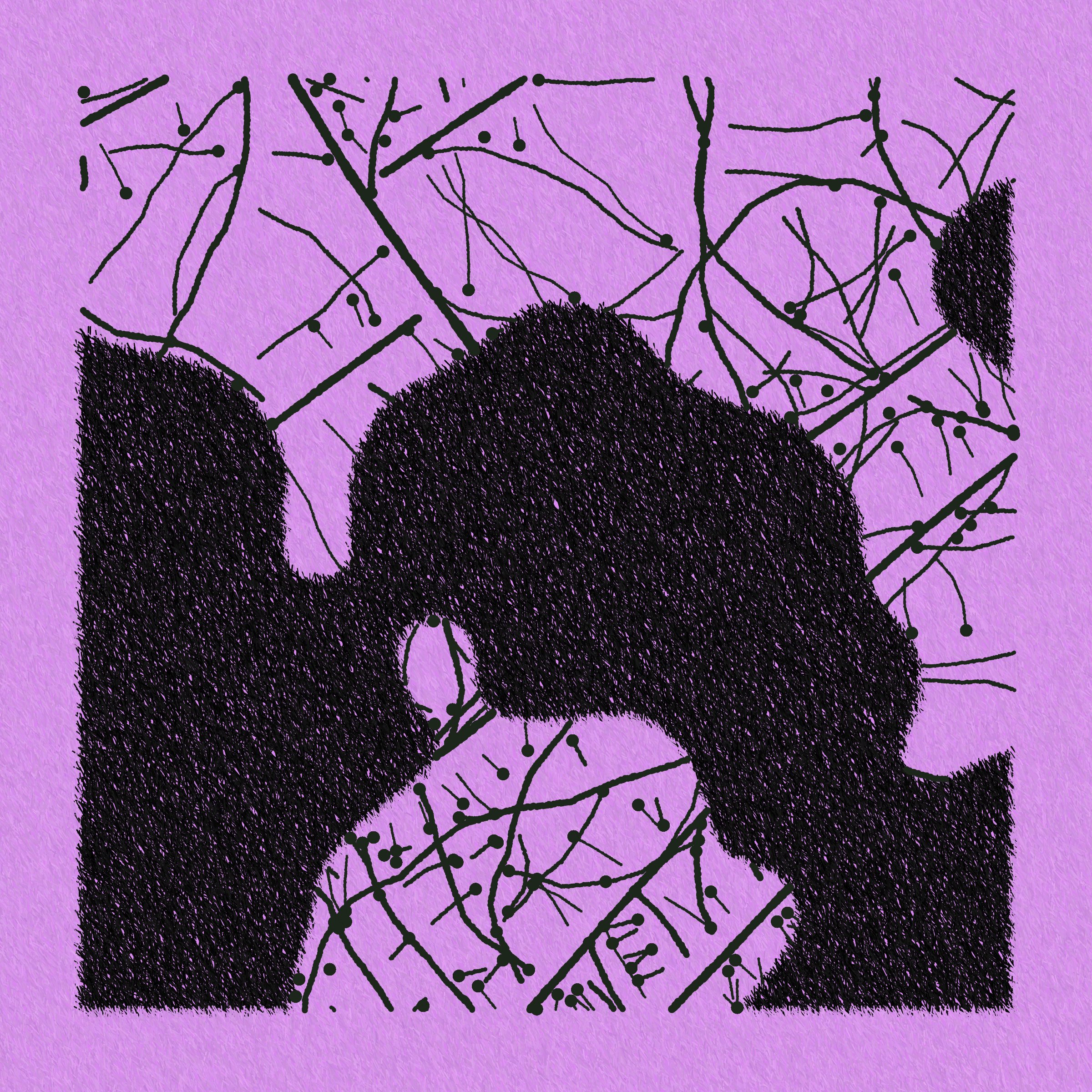 Art Blocks - Art Blocks v2 - Maps of Nothing #423 - NFT # 316000423