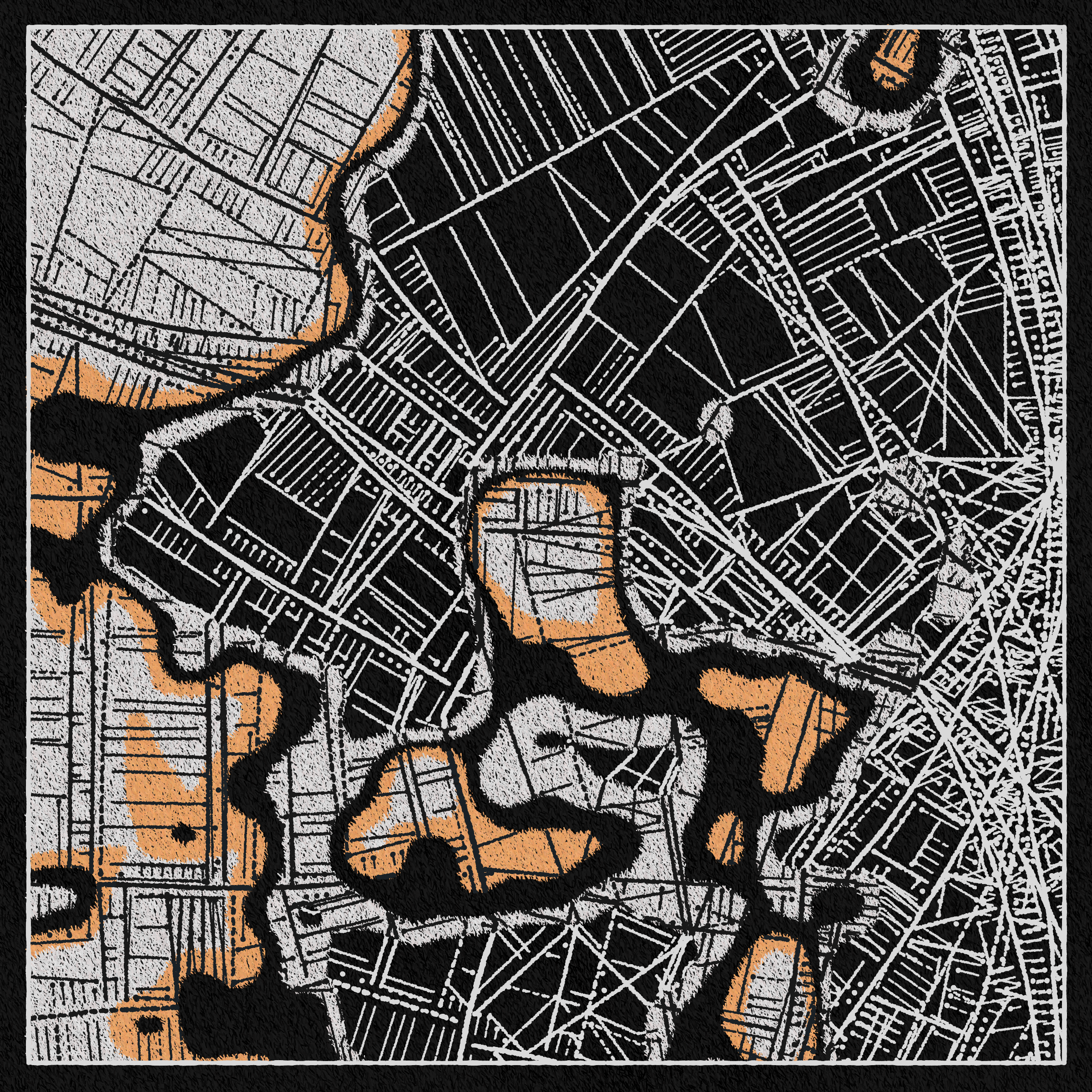Art Blocks - Art Blocks v2 - Maps of Nothing #426 - NFT # 316000426