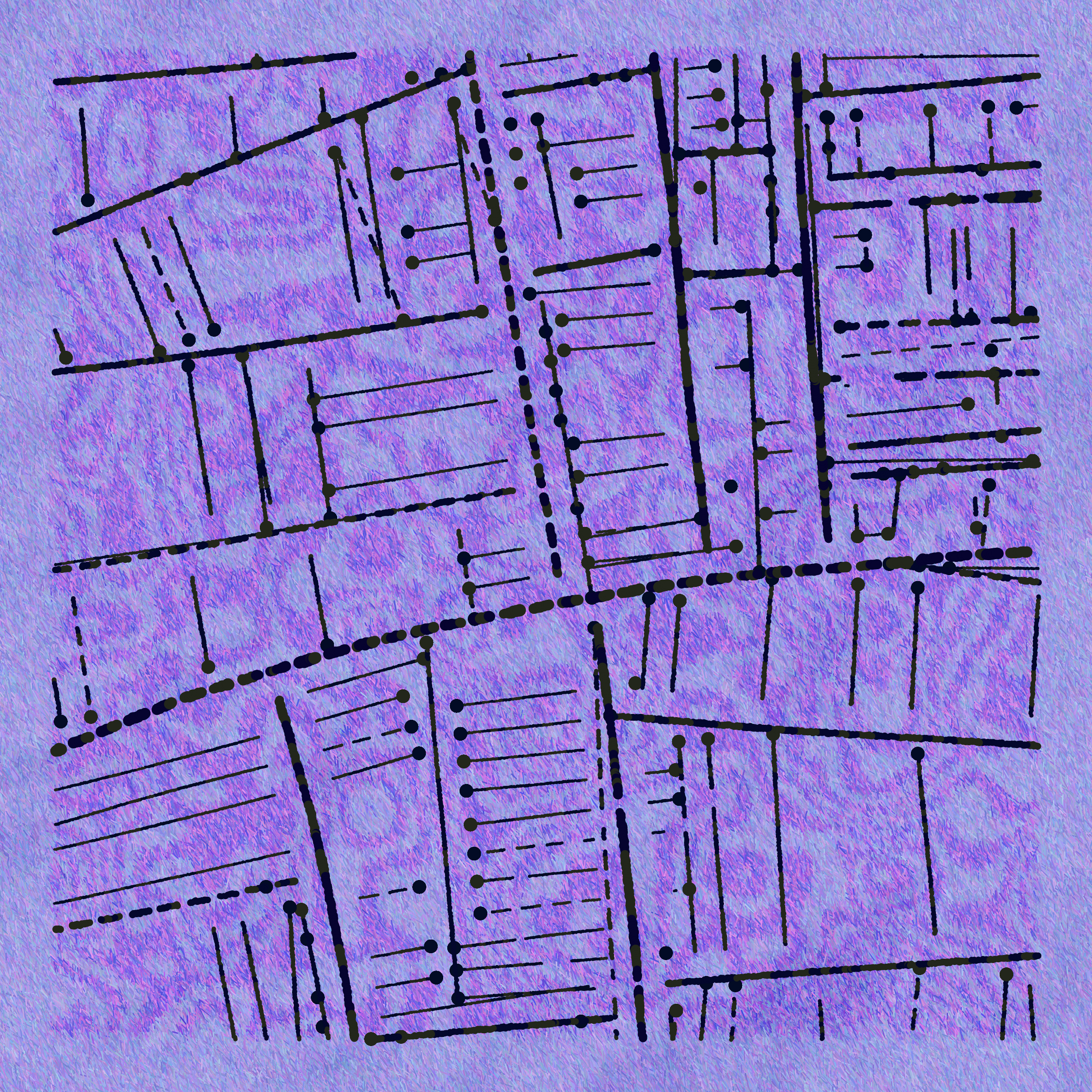 Art Blocks - Art Blocks v2 - Maps of Nothing #435 - NFT # 316000435