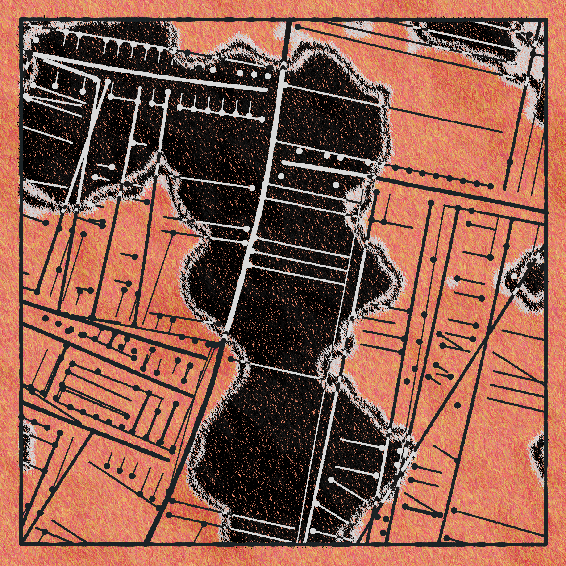 Art Blocks - Art Blocks v2 - Maps of Nothing #443 - NFT # 316000443