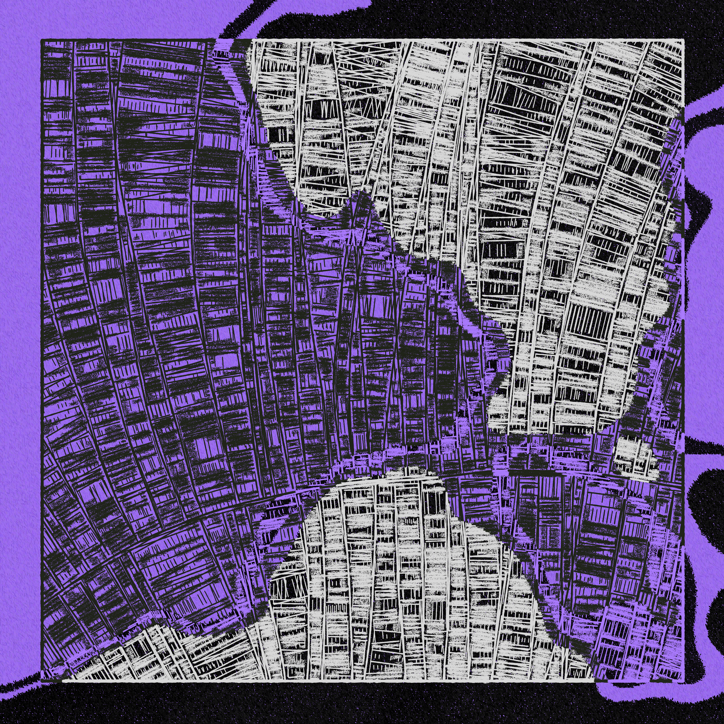 Art Blocks - Art Blocks v2 - Maps of Nothing #445 - NFT # 316000445