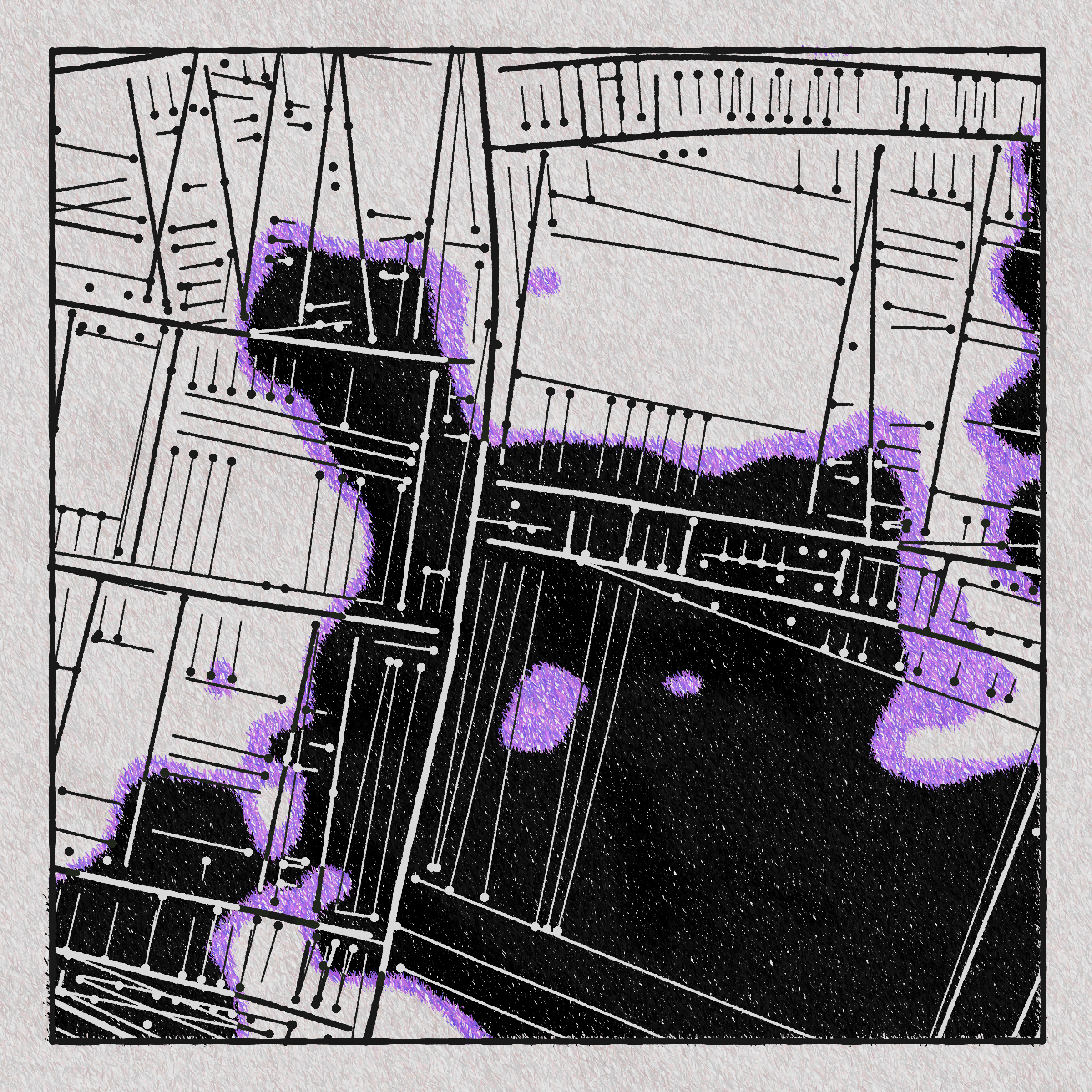 Art Blocks - Art Blocks v2 - Maps of Nothing #457 - NFT # 316000457