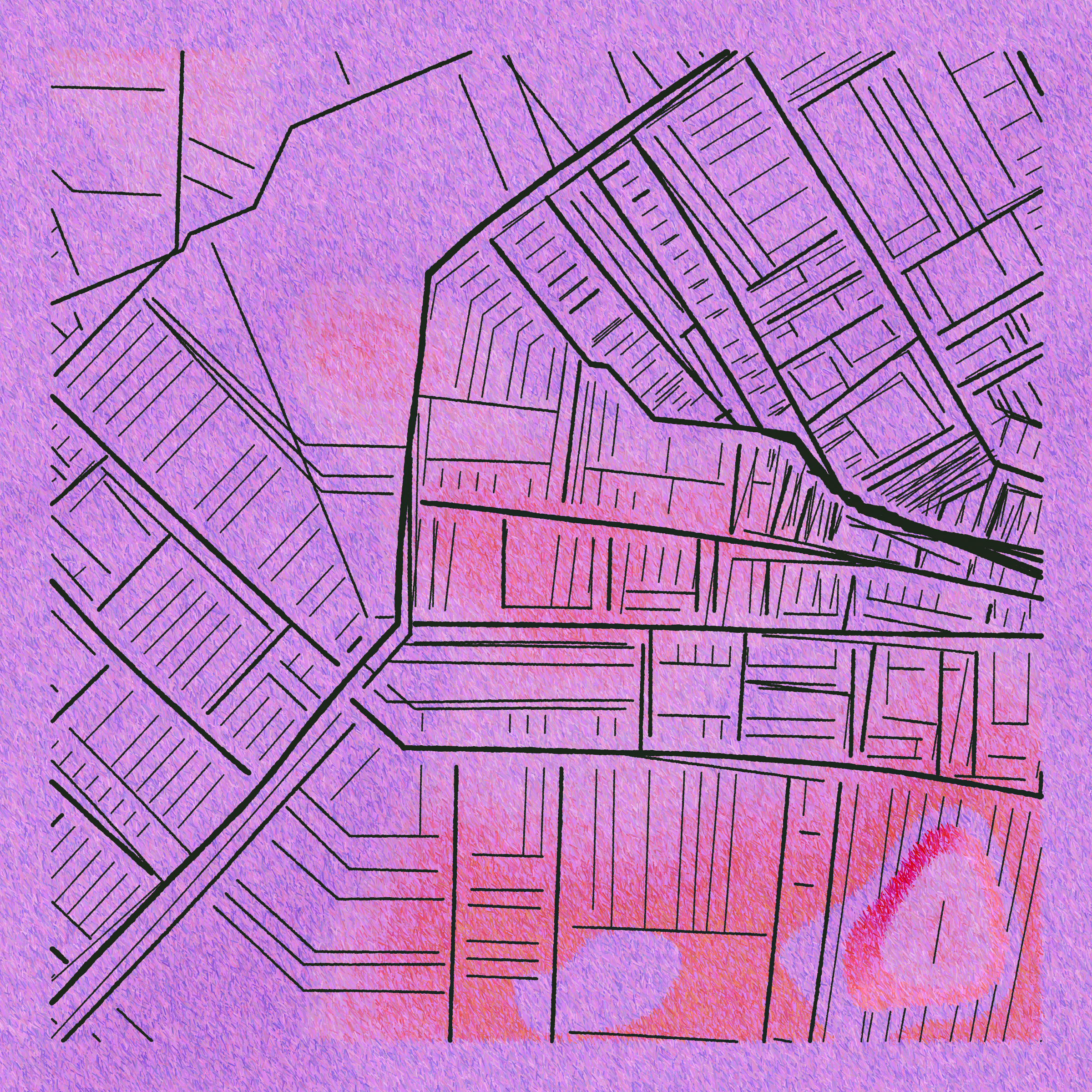 Art Blocks - Art Blocks v2 - Maps of Nothing #463 - NFT # 316000463