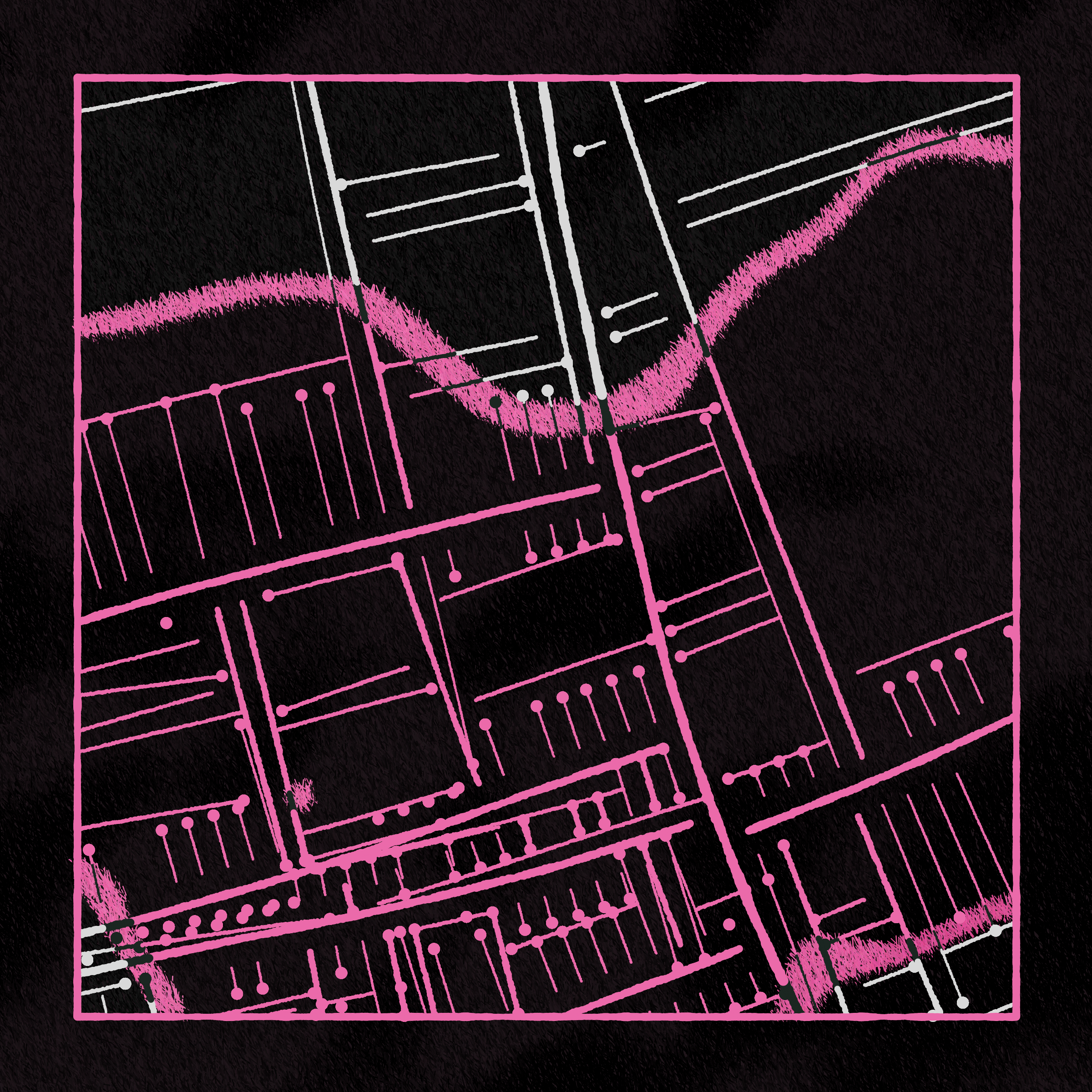 Art Blocks - Art Blocks v2 - Maps of Nothing #467 - NFT # 316000467