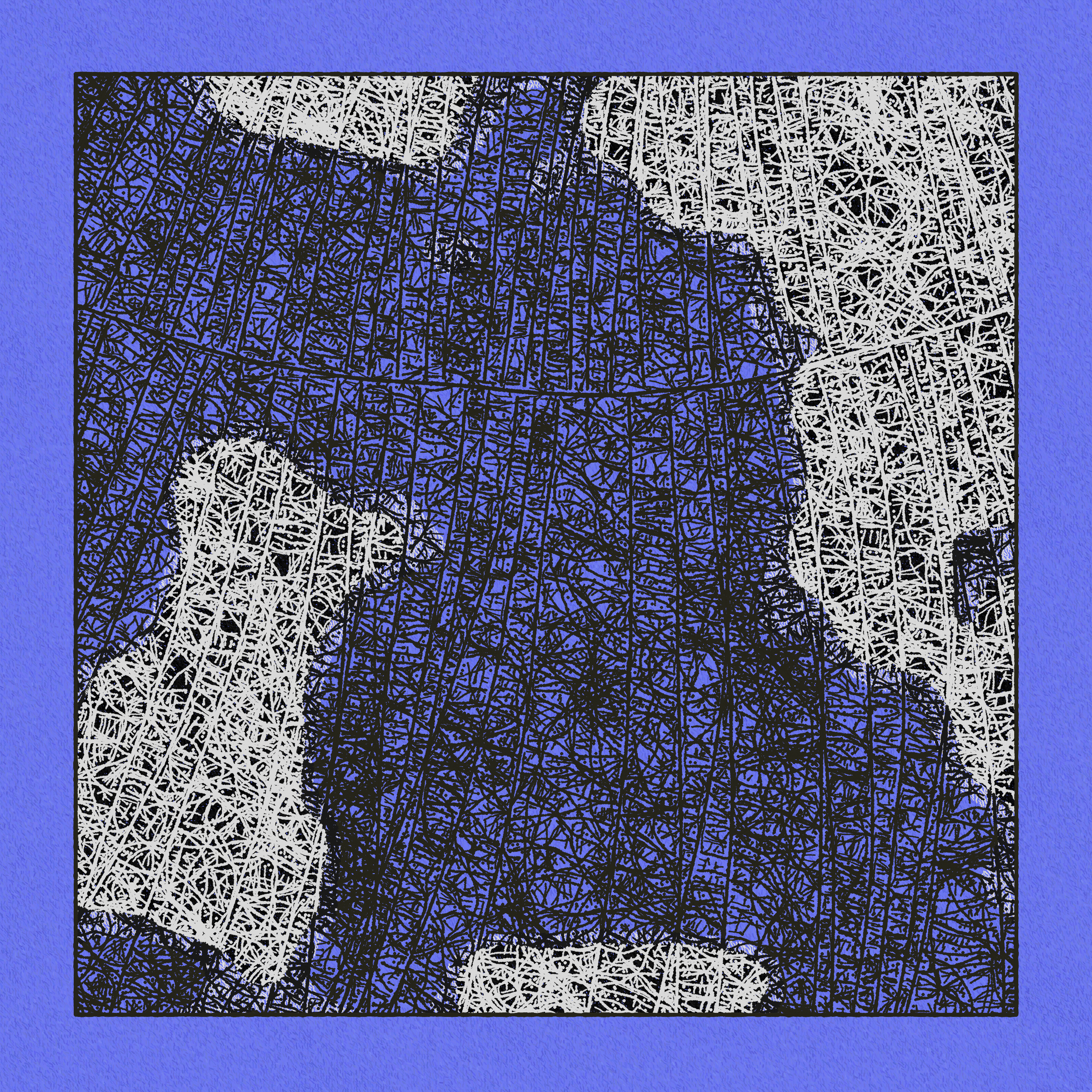 Art Blocks - Art Blocks v2 - Maps of Nothing #472 - NFT # 316000472