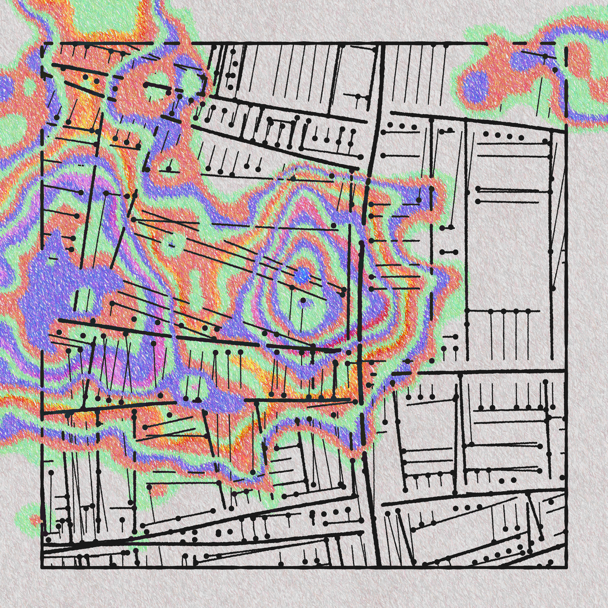 Art Blocks - Art Blocks v2 - Maps of Nothing #478 - NFT # 316000478
