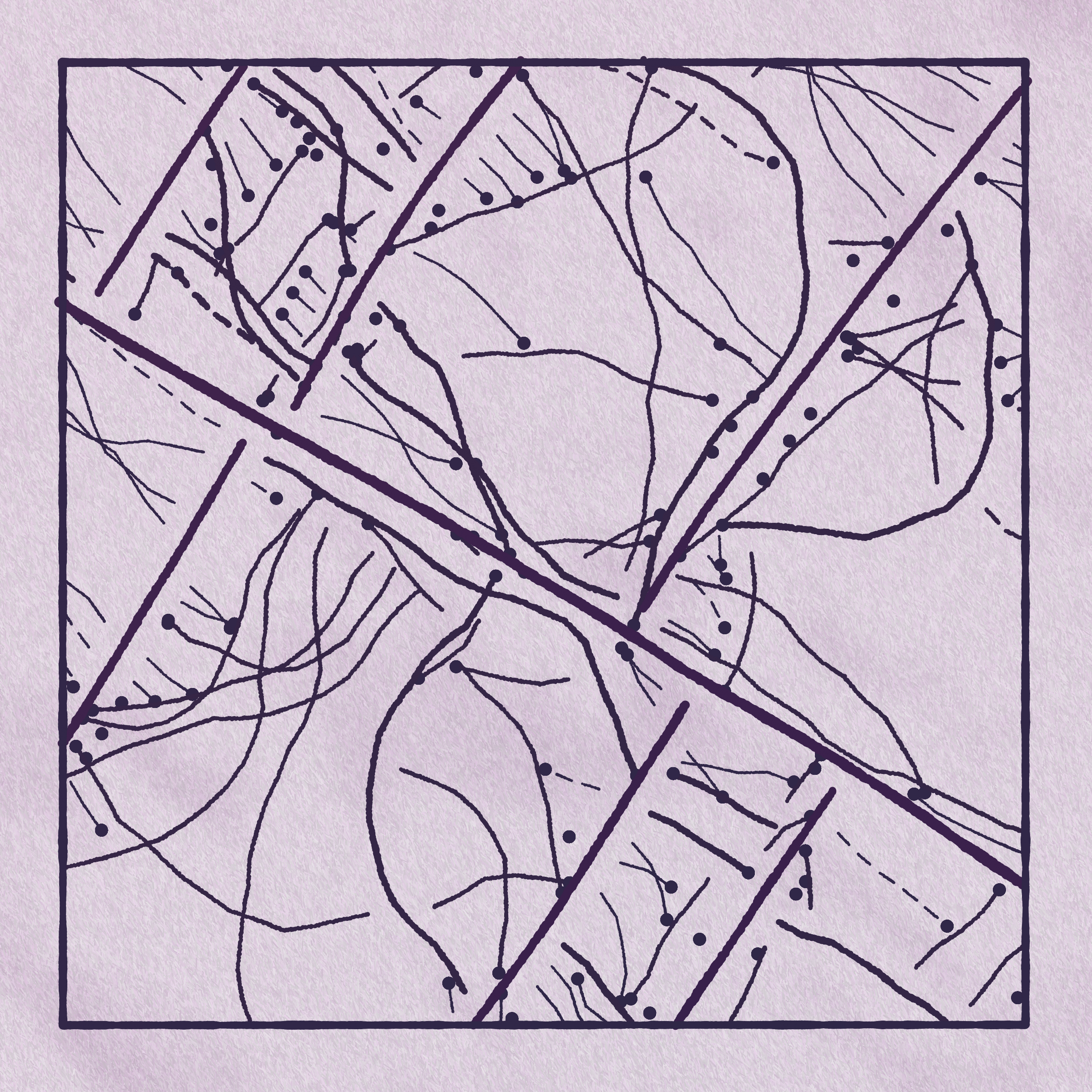 Art Blocks - Art Blocks v2 - Maps of Nothing #479 - NFT # 316000479