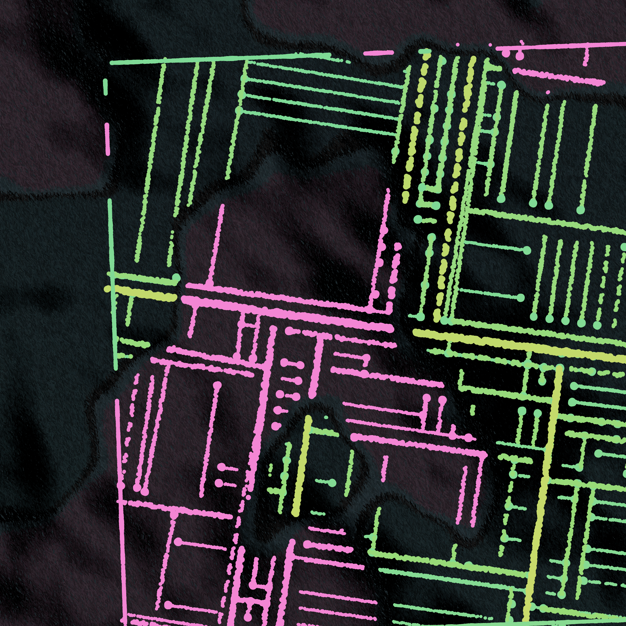 Art Blocks - Art Blocks v2 - Maps of Nothing #509 - NFT # 316000509