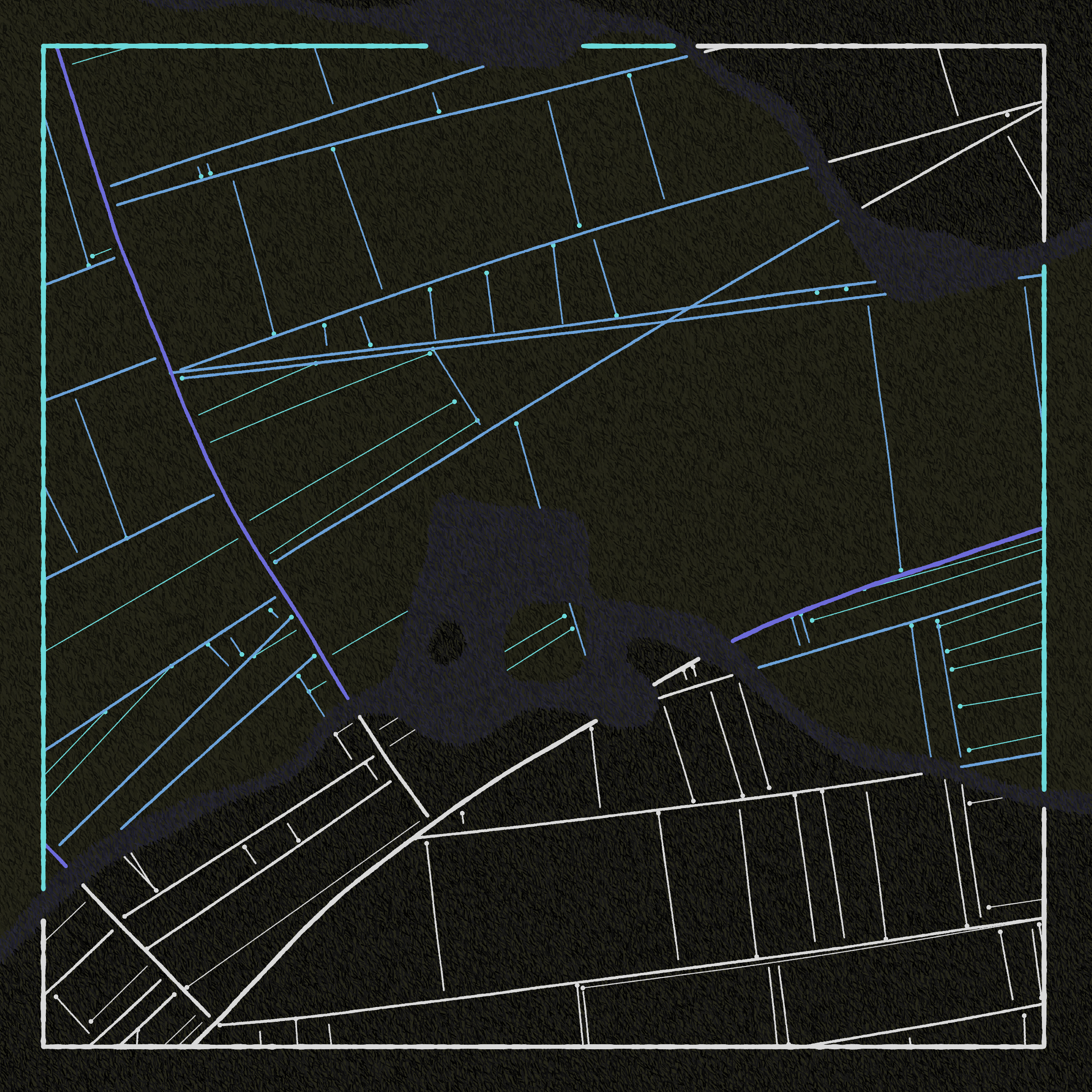 Art Blocks - Art Blocks v2 - Maps of Nothing #512 - NFT # 316000512