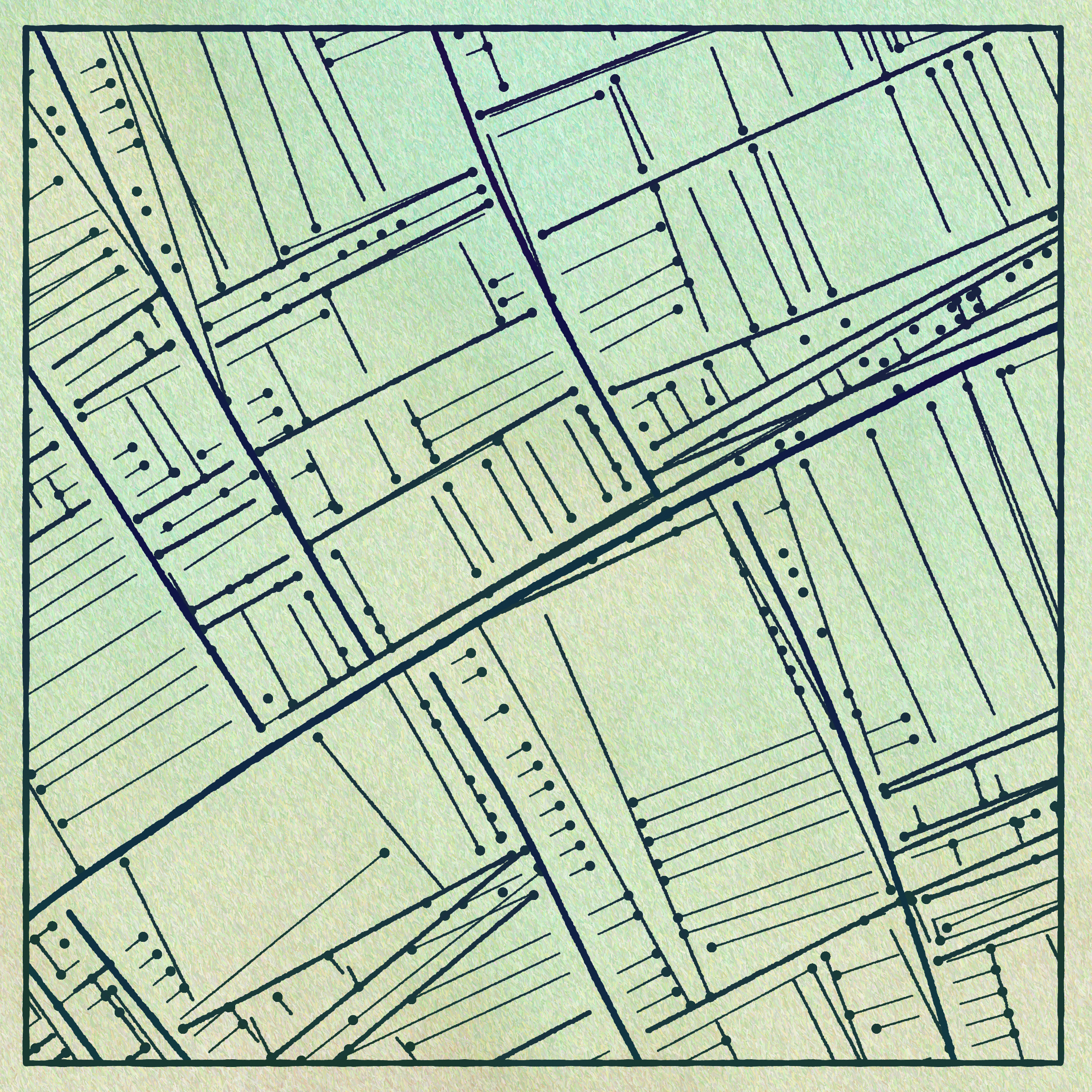 Art Blocks - Art Blocks v2 - Maps of Nothing #514 - NFT # 316000514
