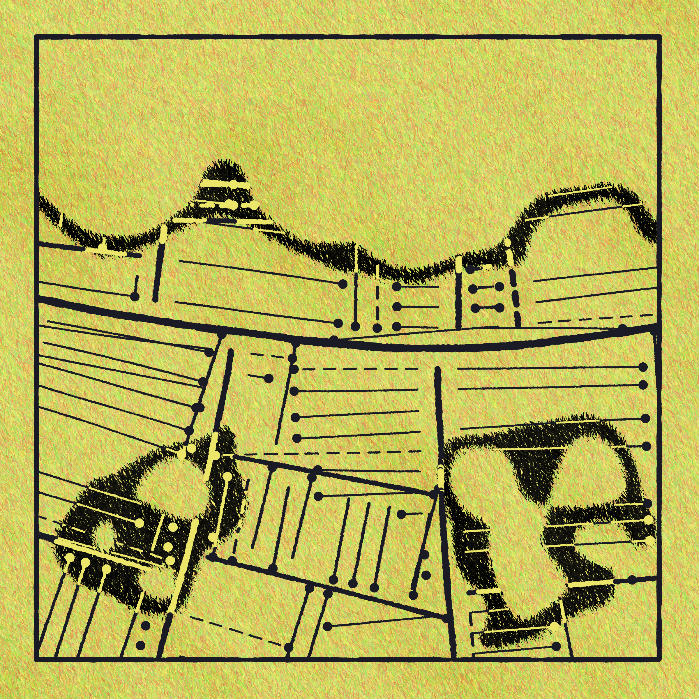 Art Blocks - Art Blocks v2 - Maps of Nothing #526 - NFT # 316000526