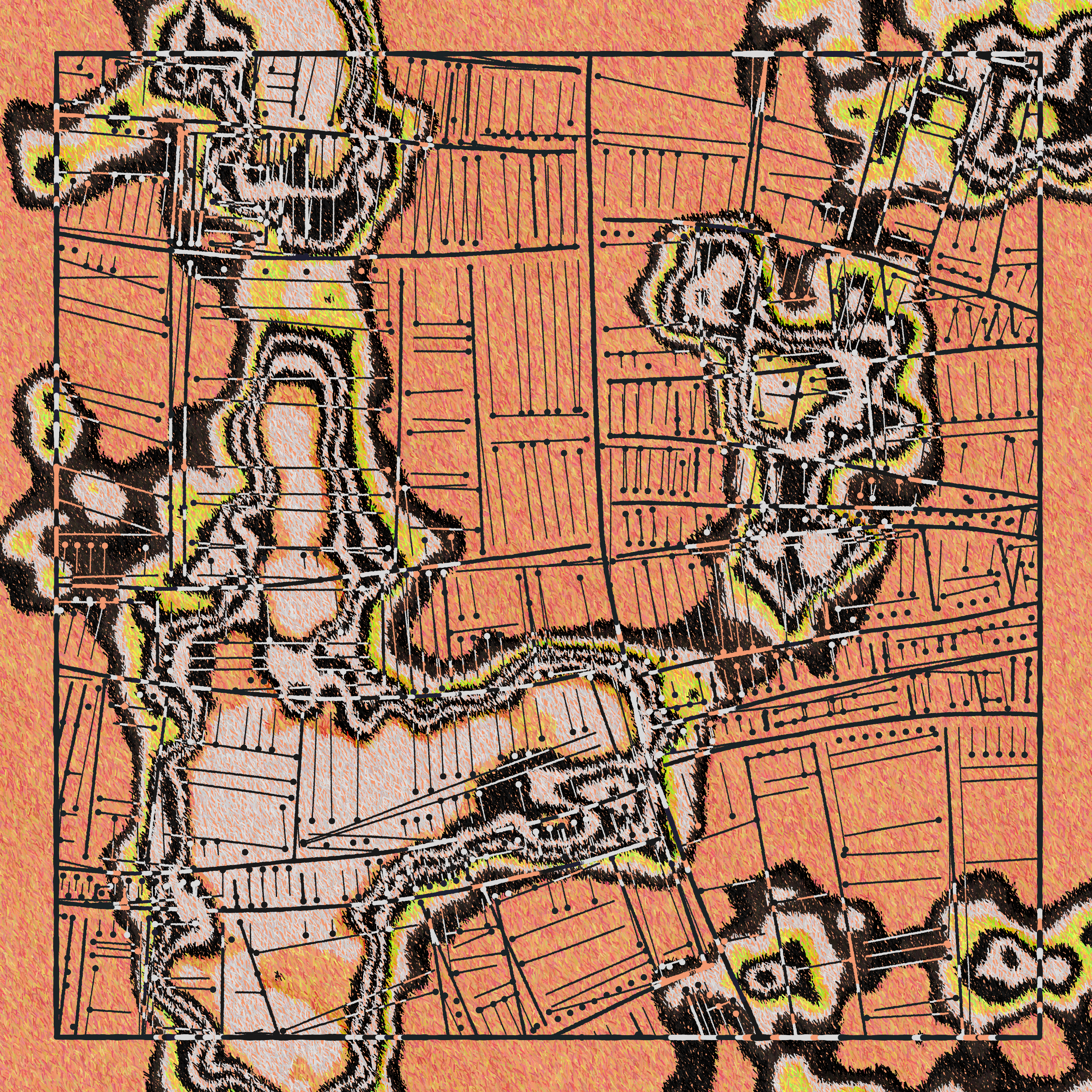 Art Blocks - Art Blocks v2 - Maps of Nothing #531 - NFT # 316000531