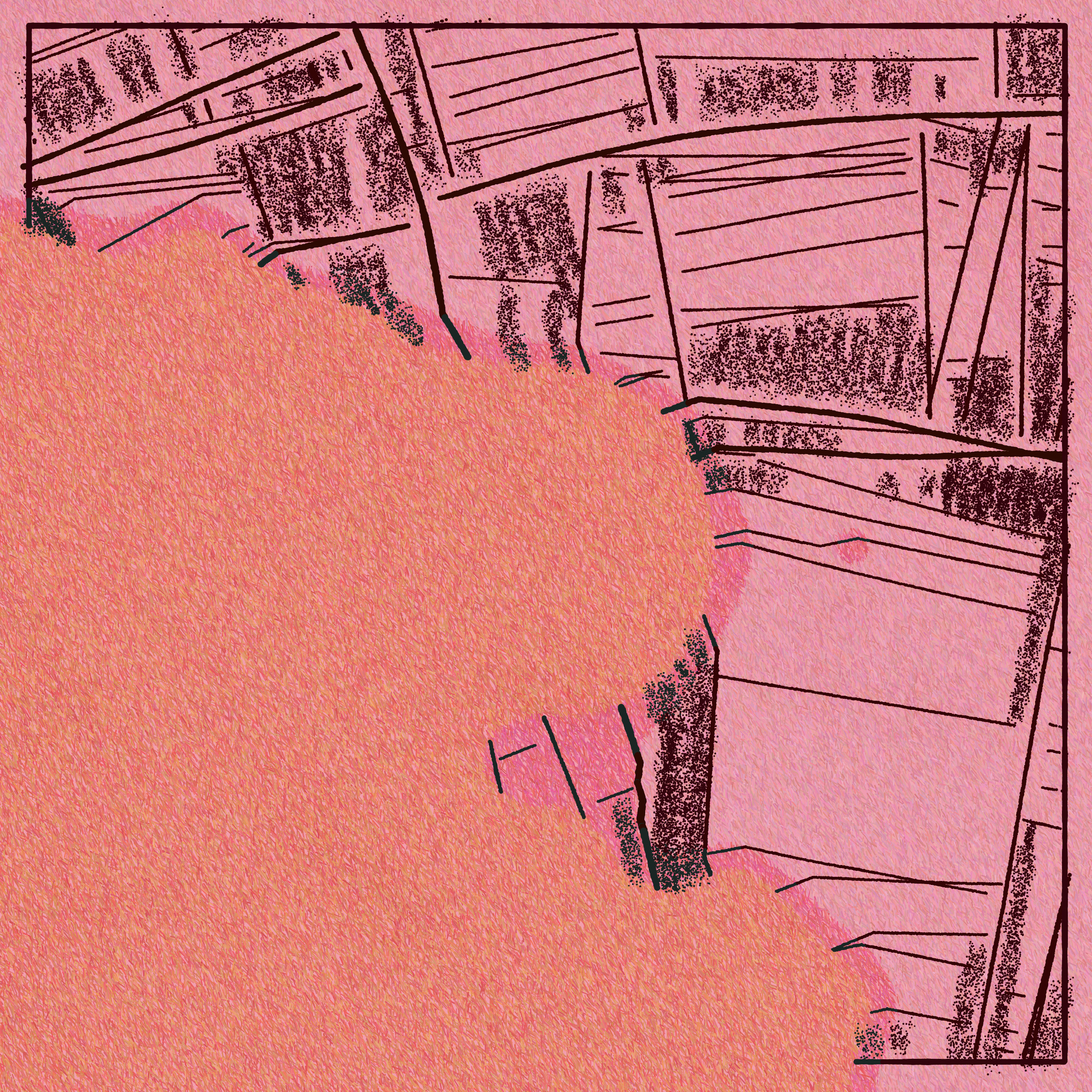 Art Blocks - Art Blocks v2 - Maps of Nothing #538 - NFT # 316000538