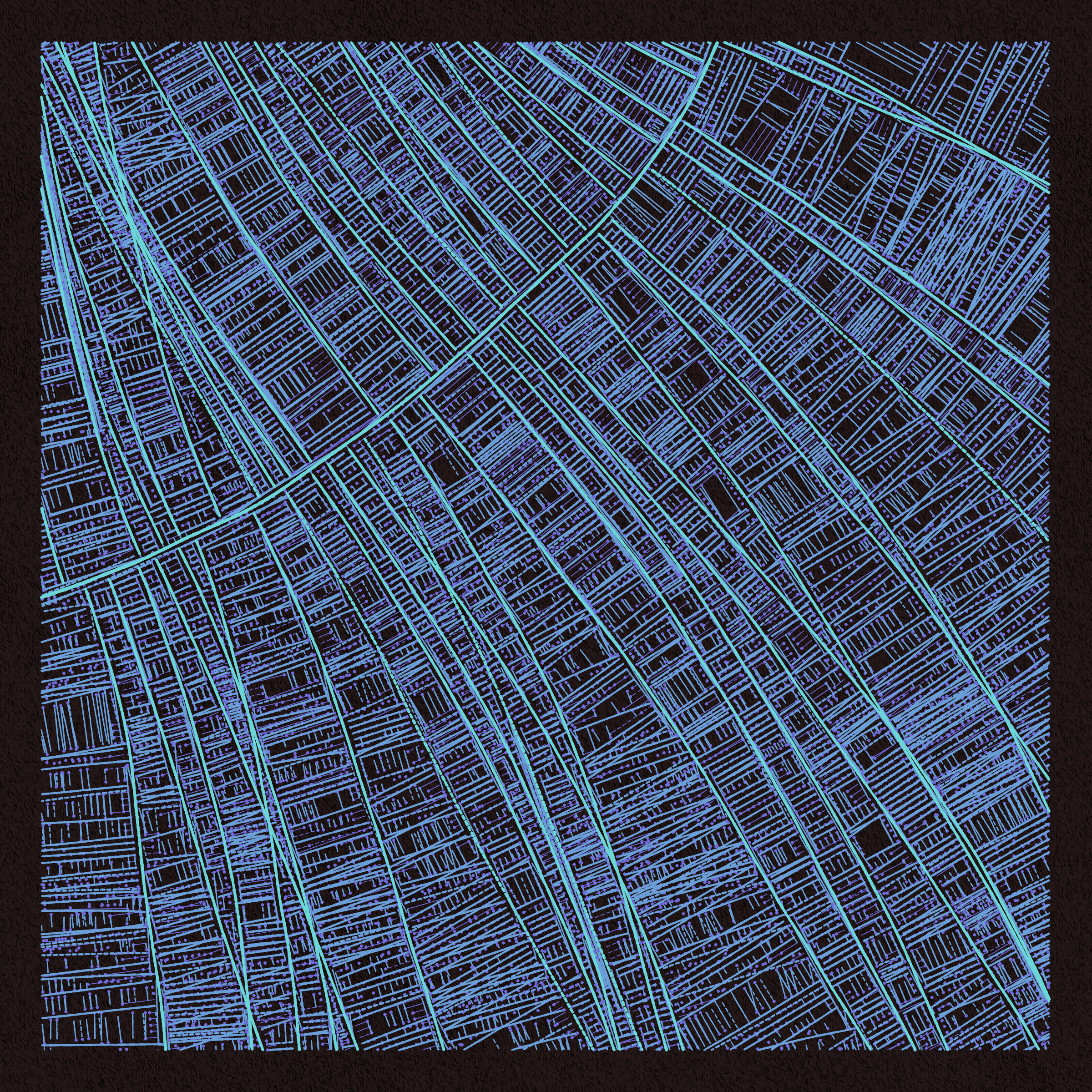 Art Blocks - Art Blocks v2 - Maps of Nothing #561 - NFT # 316000561