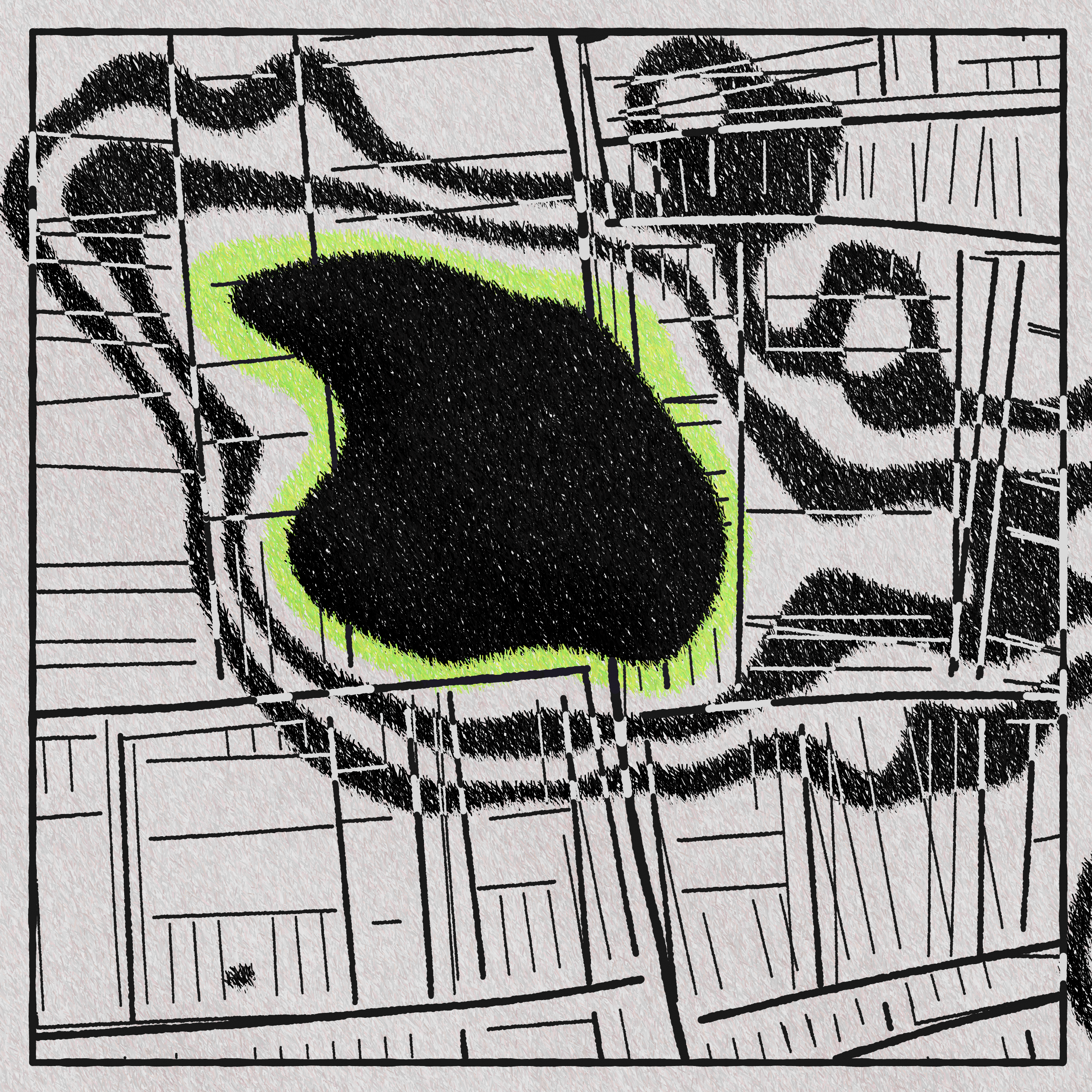 Art Blocks - Art Blocks v2 - Maps of Nothing #564 - NFT # 316000564