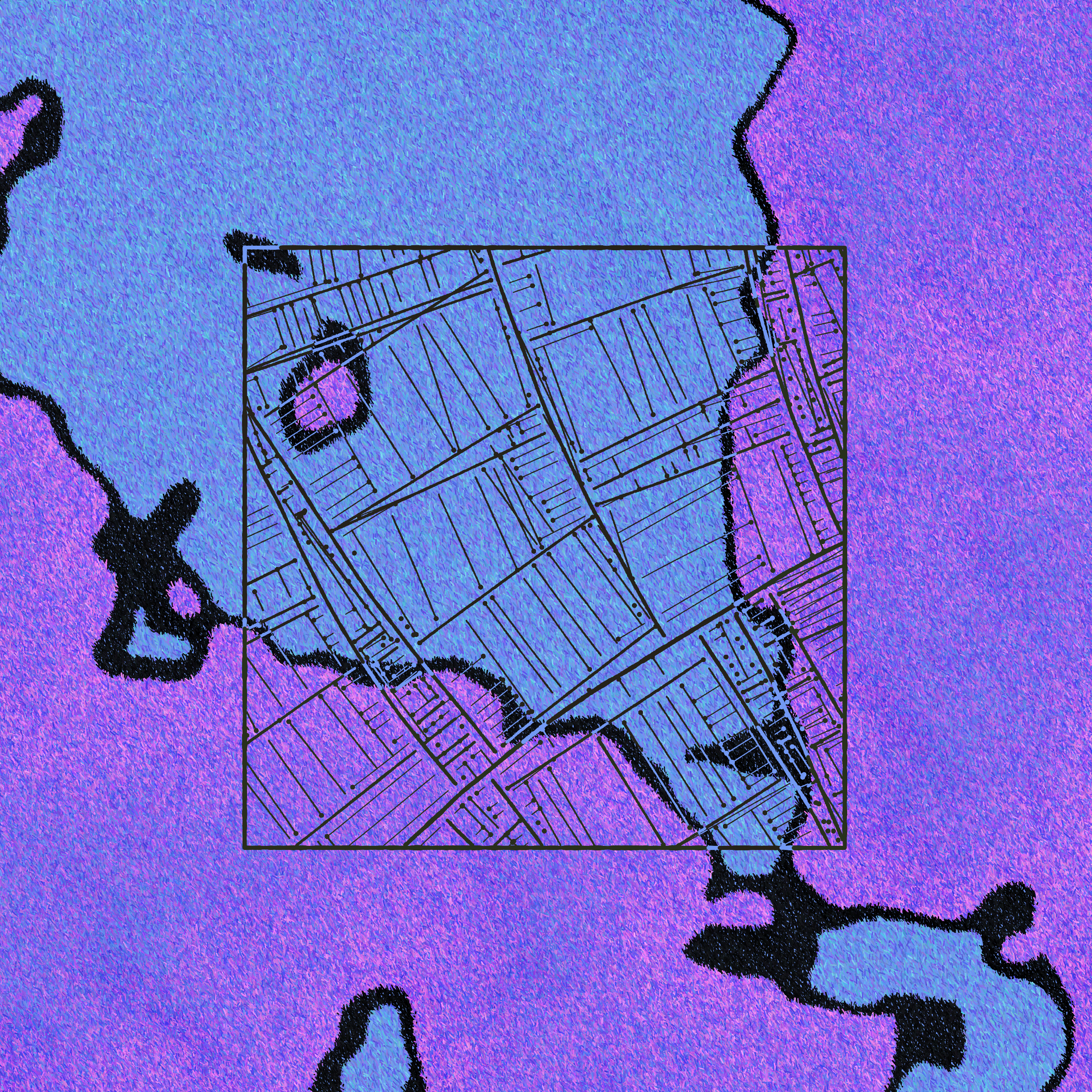 Art Blocks - Art Blocks v2 - Maps of Nothing #574 - NFT # 316000574