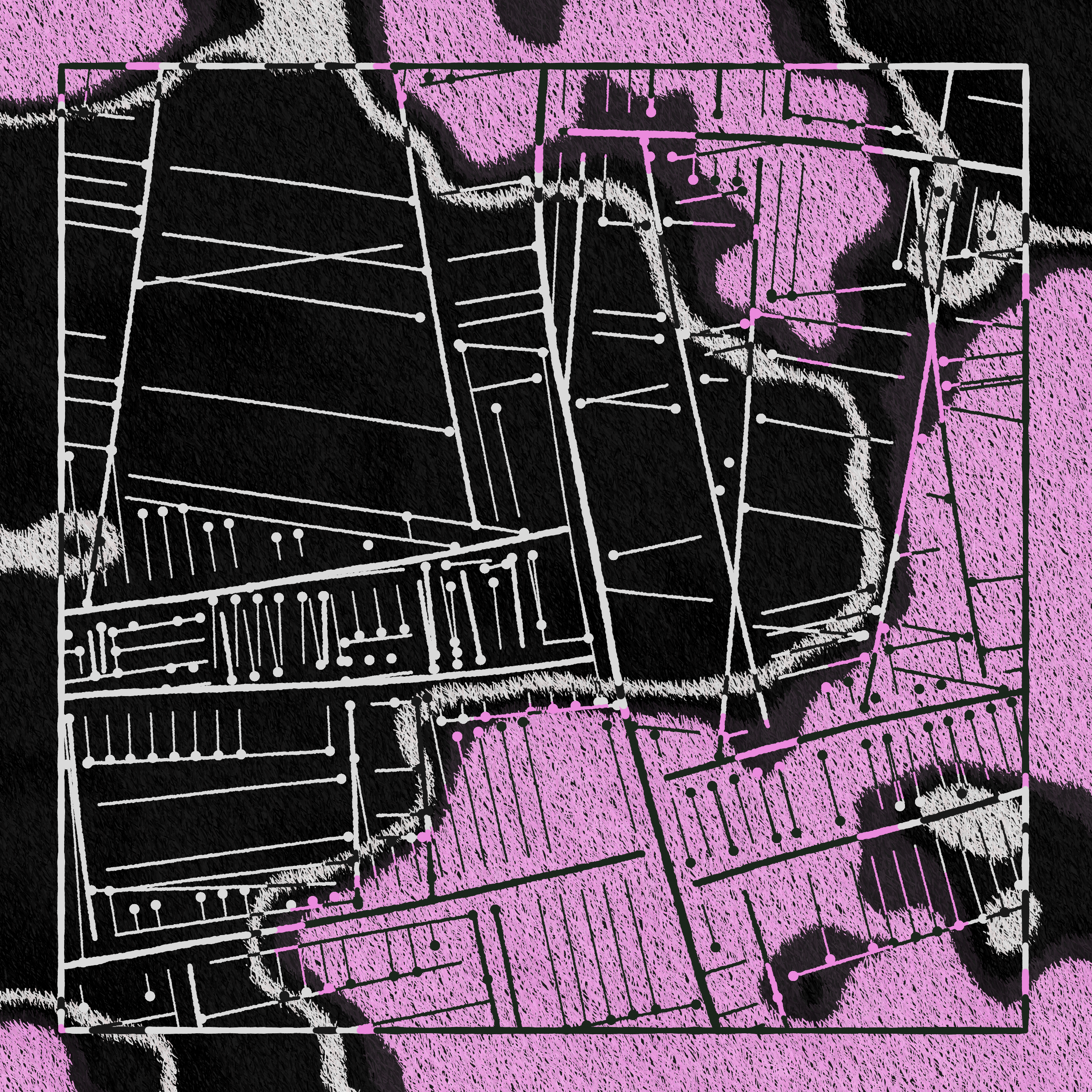 Art Blocks - Art Blocks v2 - Maps of Nothing #577 - NFT # 316000577