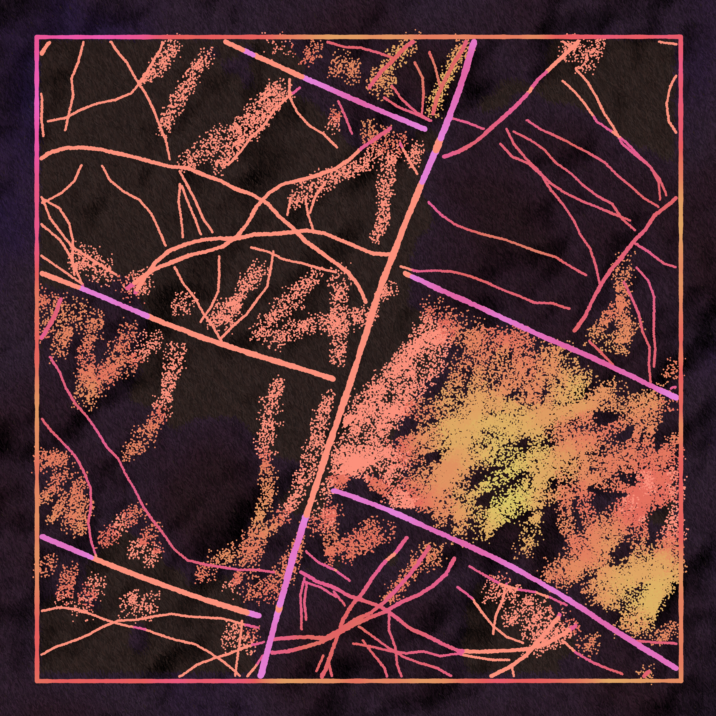 Art Blocks - Art Blocks v2 - Maps of Nothing #590 - NFT # 316000590