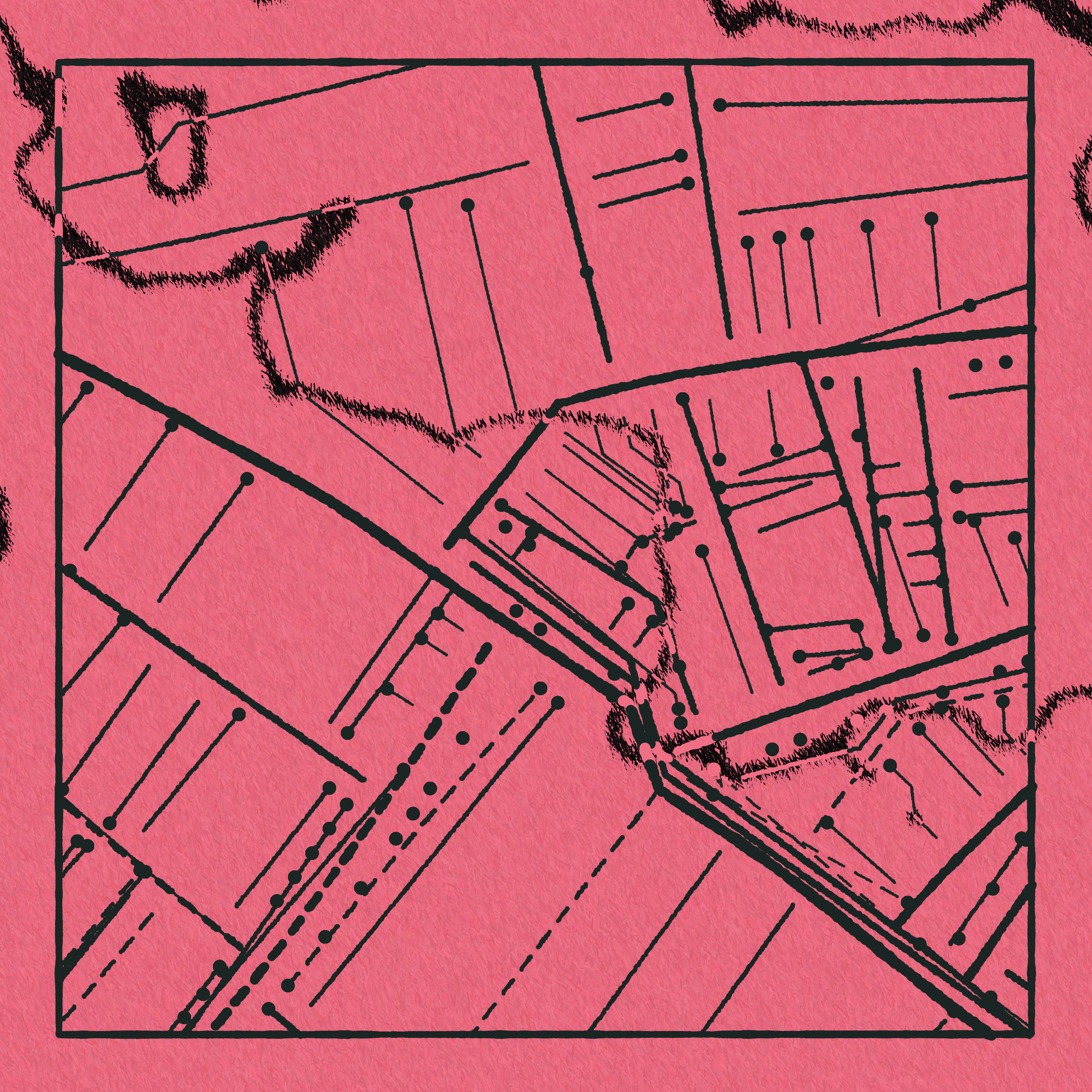 Art Blocks - Art Blocks v2 - Maps of Nothing #599 - NFT # 316000599