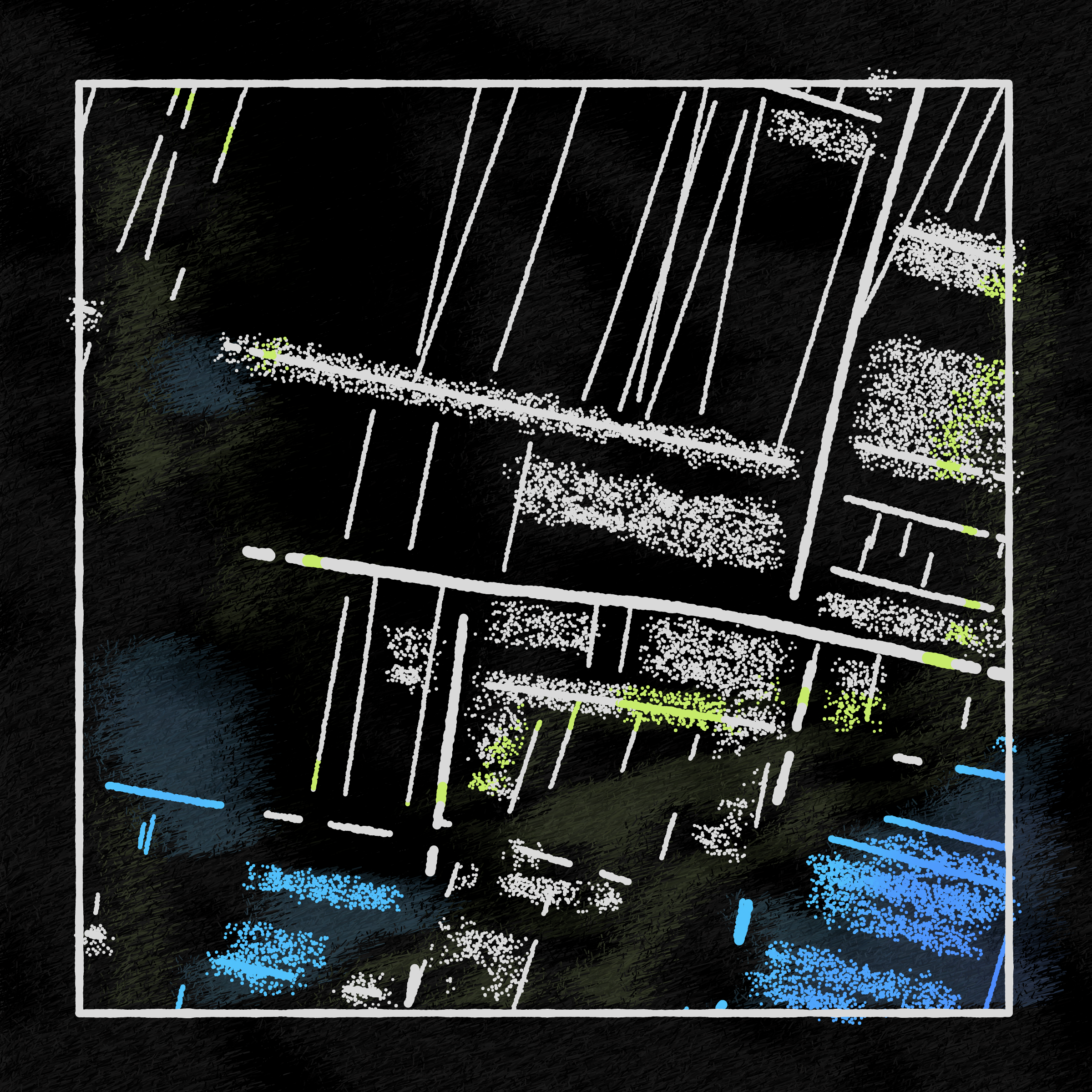 Art Blocks - Art Blocks v2 - Maps of Nothing #610 - NFT # 316000610