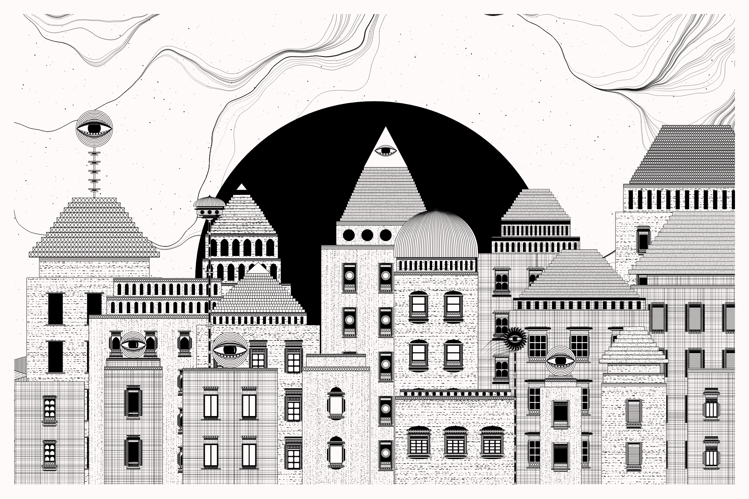 Art Blocks - Art Blocks v2 - Alan Ki Aankhen #10 - NFT # 333000010