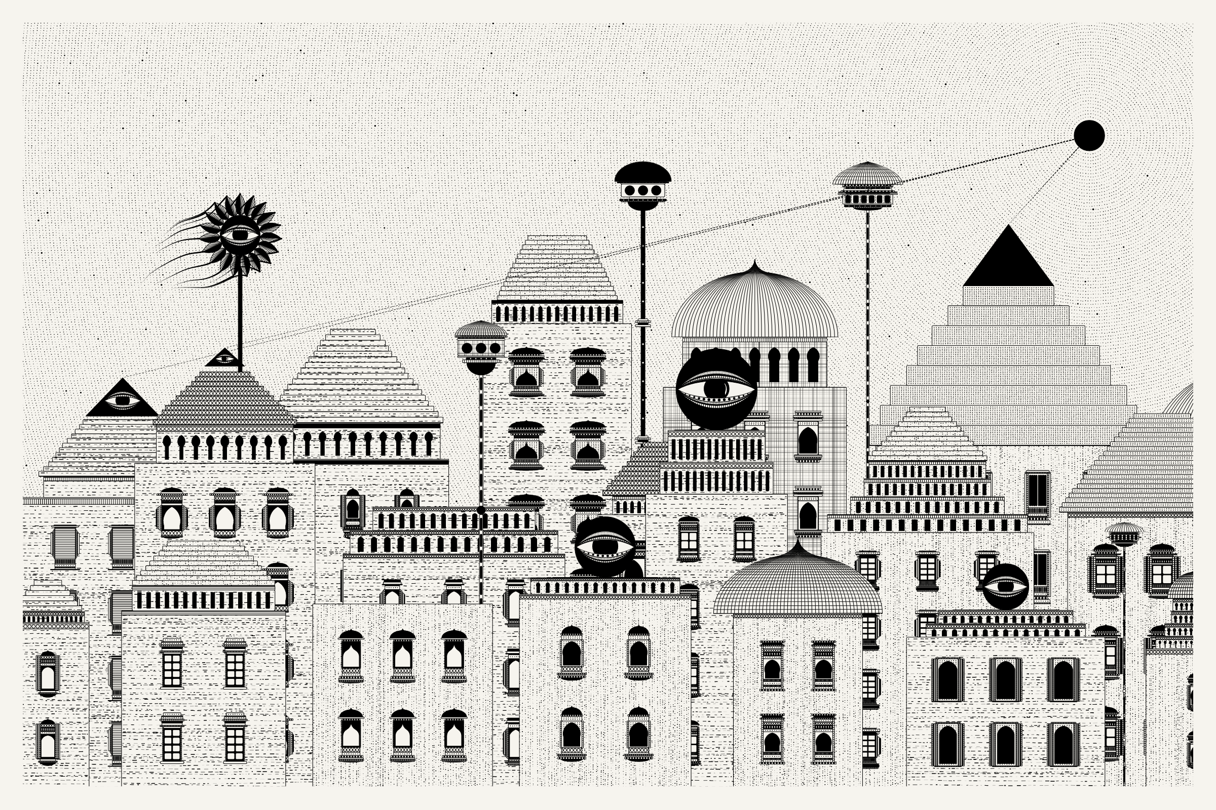 Art Blocks - Art Blocks v2 - Alan Ki Aankhen #11 - NFT # 333000011