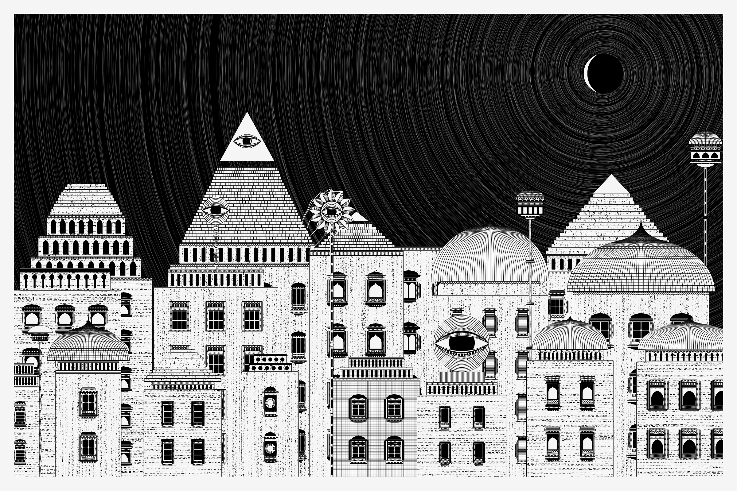 Art Blocks - Art Blocks v2 - Alan Ki Aankhen #14 - NFT # 333000014