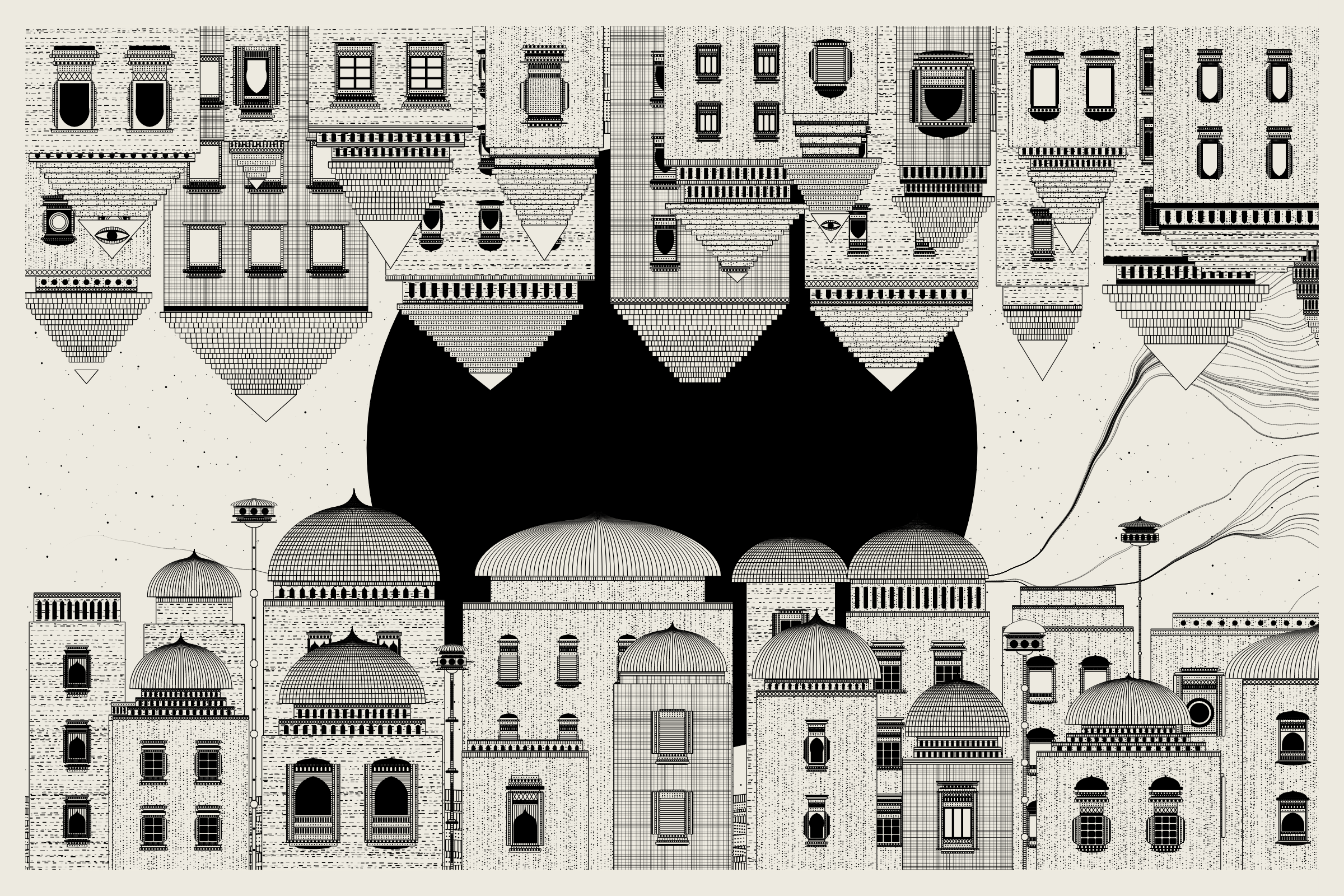 Art Blocks - Art Blocks v2 - Alan Ki Aankhen #15 - NFT # 333000015