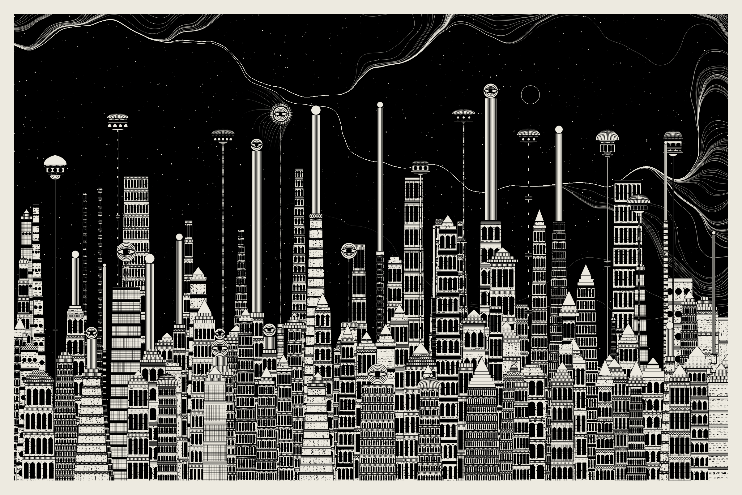 Art Blocks - Art Blocks v2 - Alan Ki Aankhen #17 - NFT # 333000017