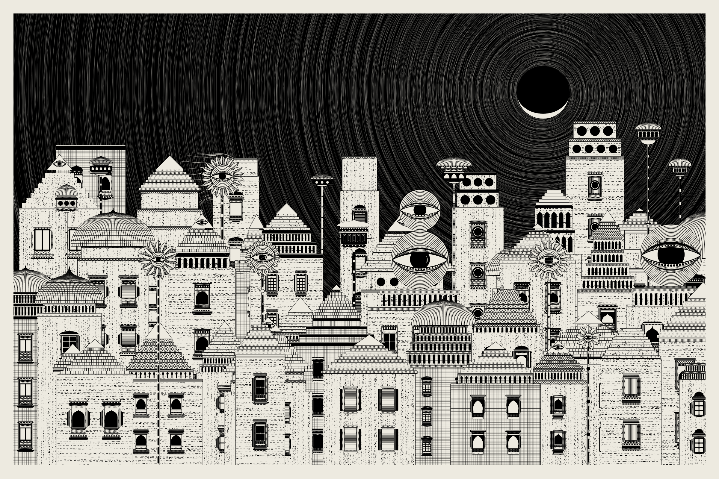 Art Blocks - Art Blocks v2 - Alan Ki Aankhen #20 - NFT # 333000020