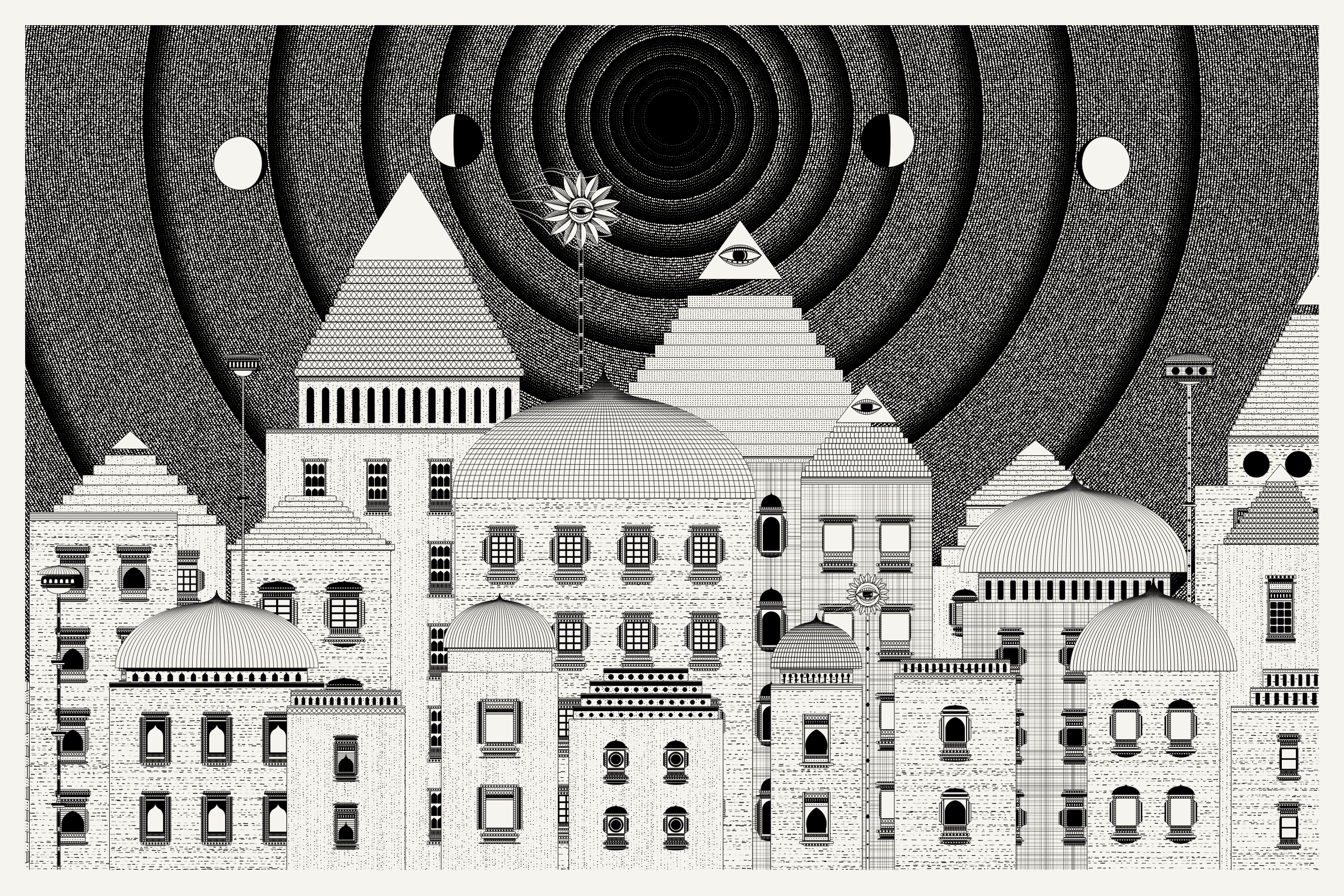 Art Blocks - Art Blocks v2 - Alan Ki Aankhen #27 - NFT # 333000027