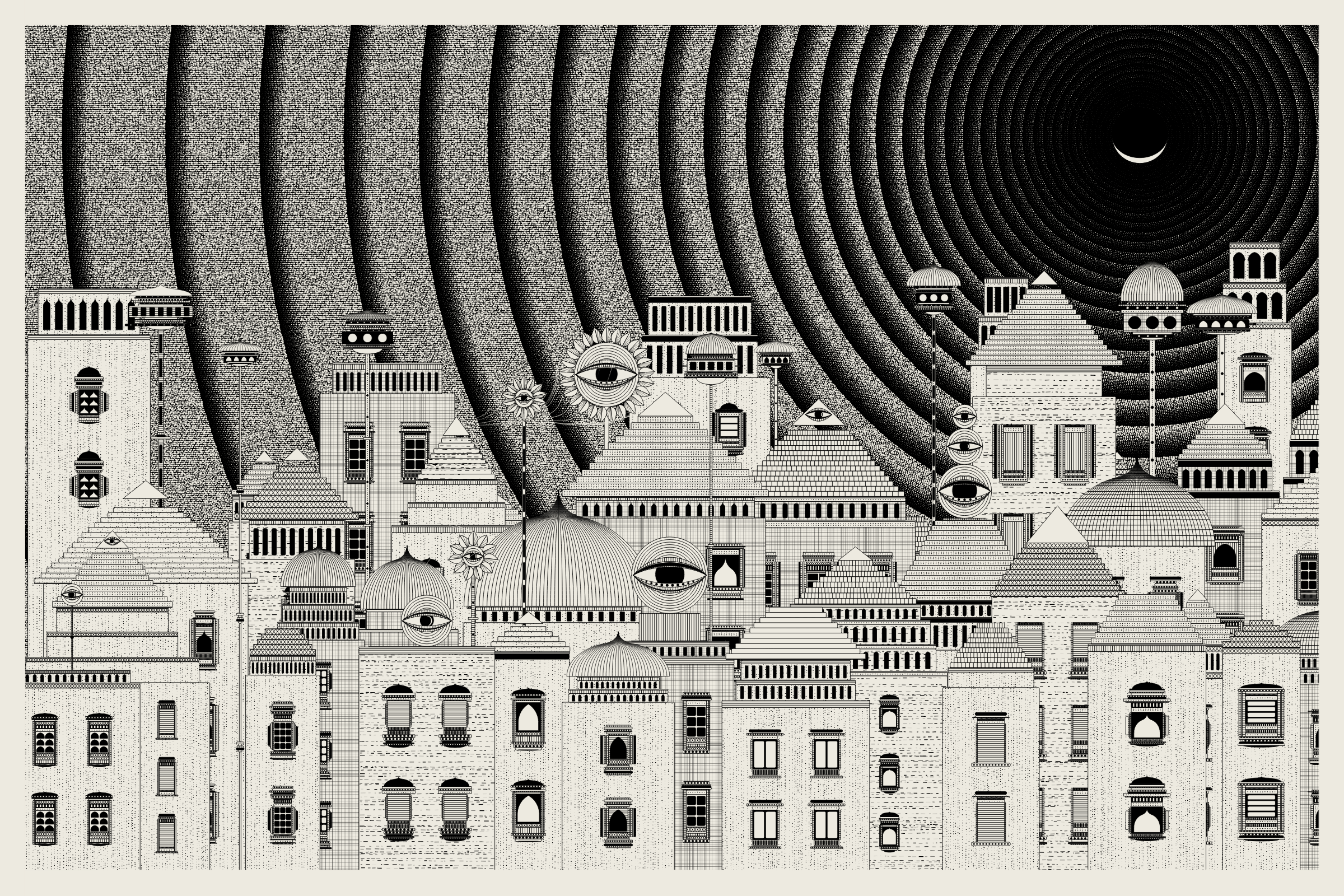 Art Blocks - Art Blocks v2 - Alan Ki Aankhen #28 - NFT # 333000028