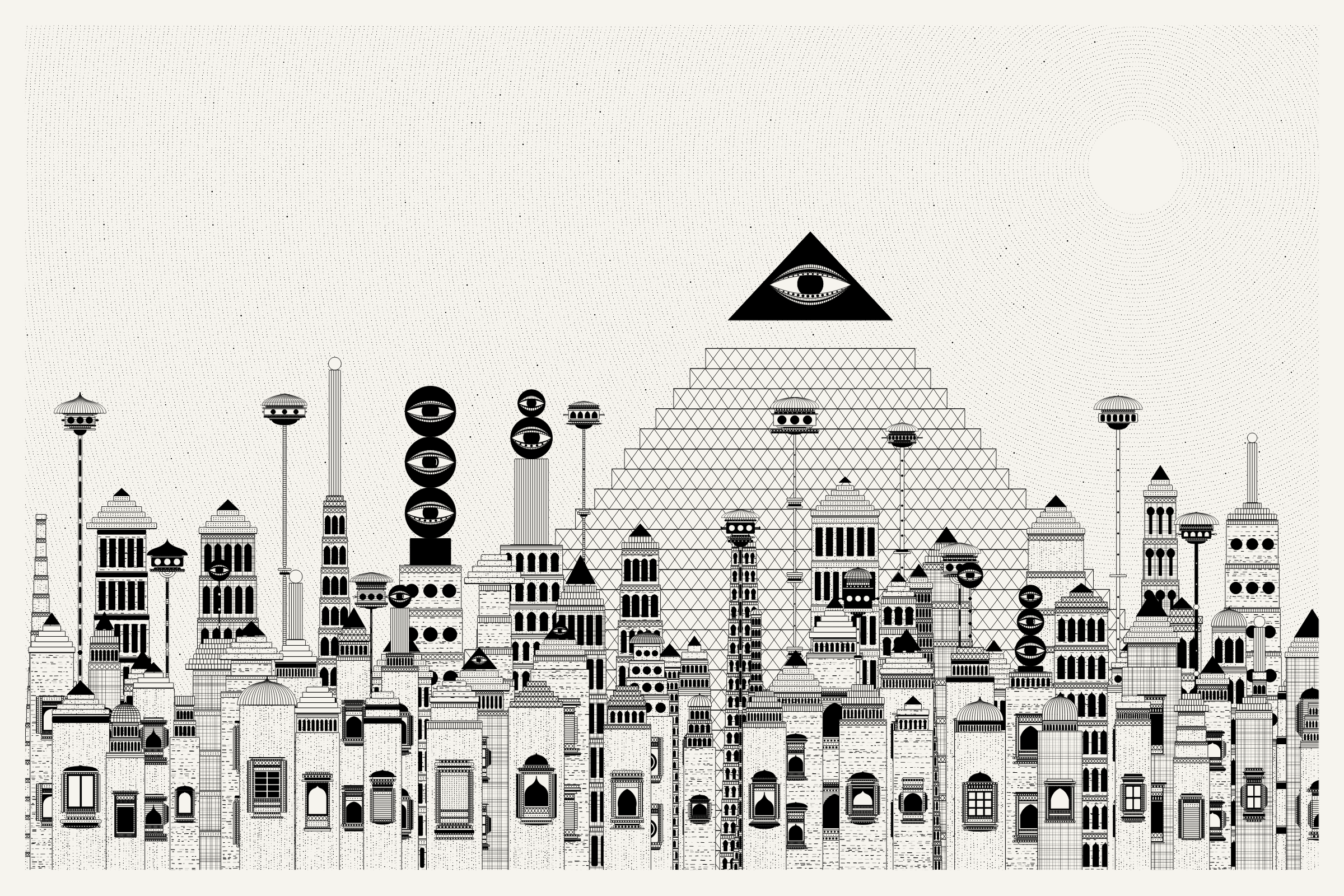 Art Blocks - Art Blocks v2 - Alan Ki Aankhen #30 - NFT # 333000030