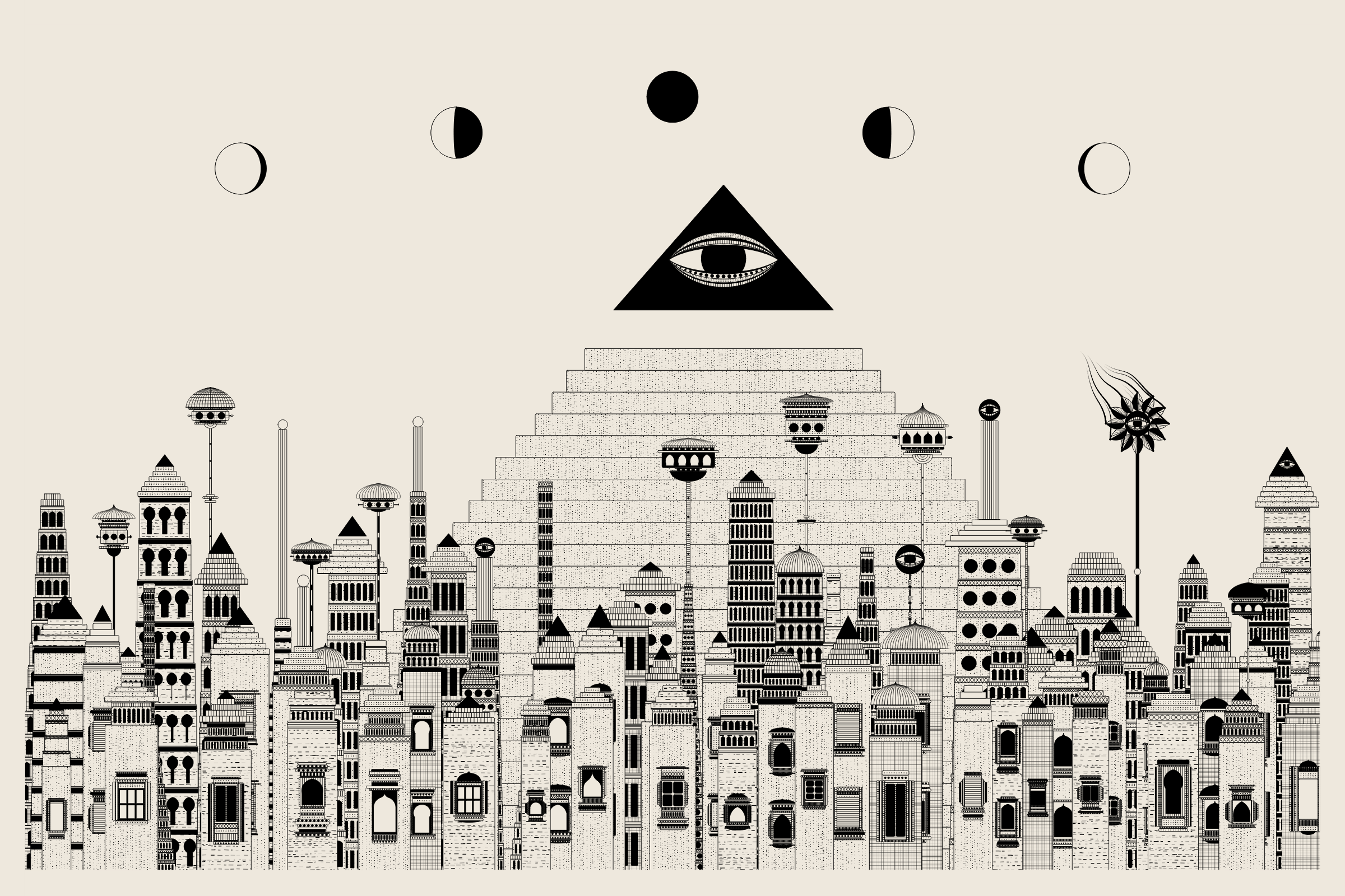 Art Blocks - Art Blocks v2 - Alan Ki Aankhen #31 - NFT # 333000031