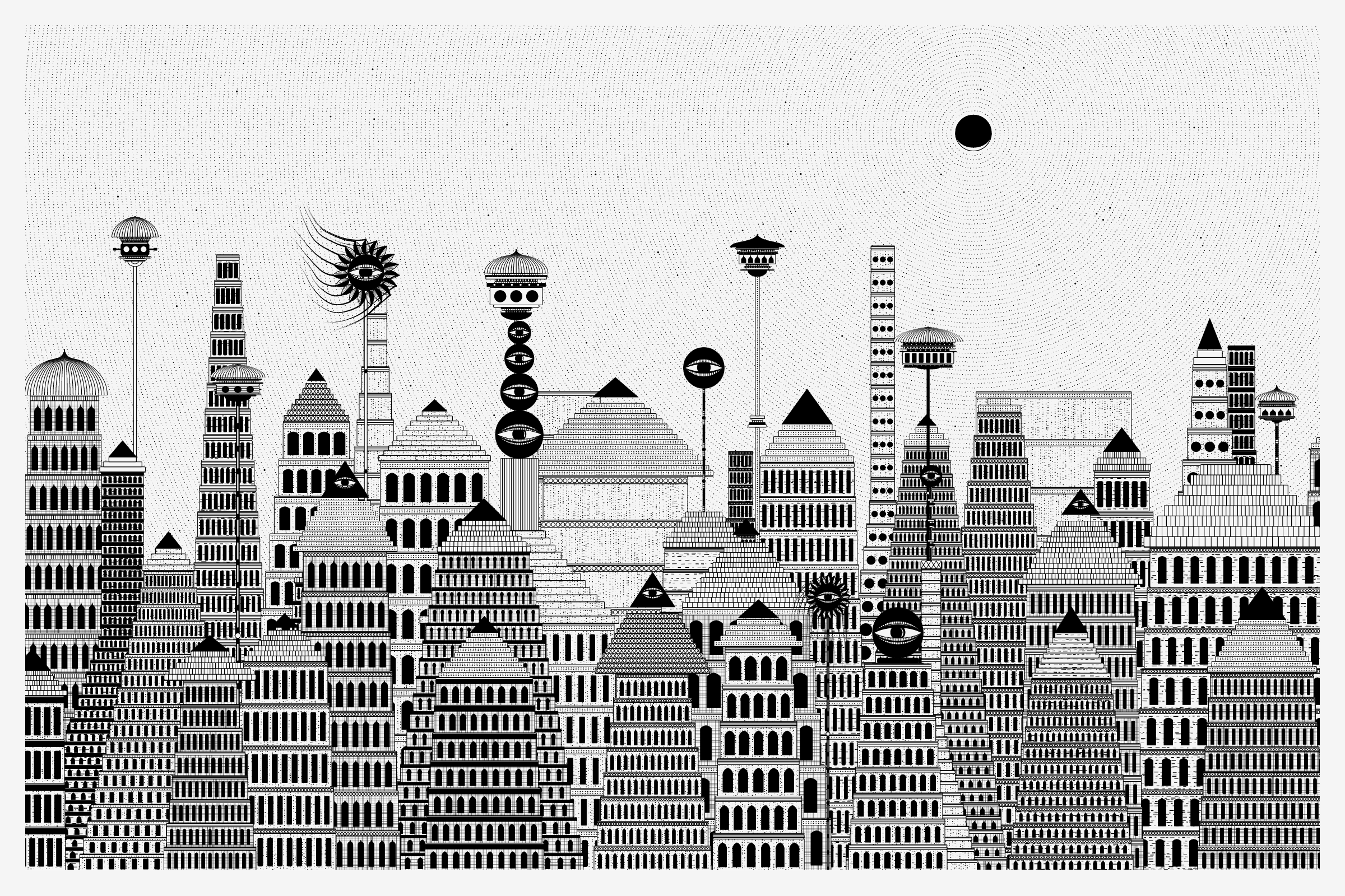 Art Blocks - Art Blocks v2 - Alan Ki Aankhen #35 - NFT # 333000035