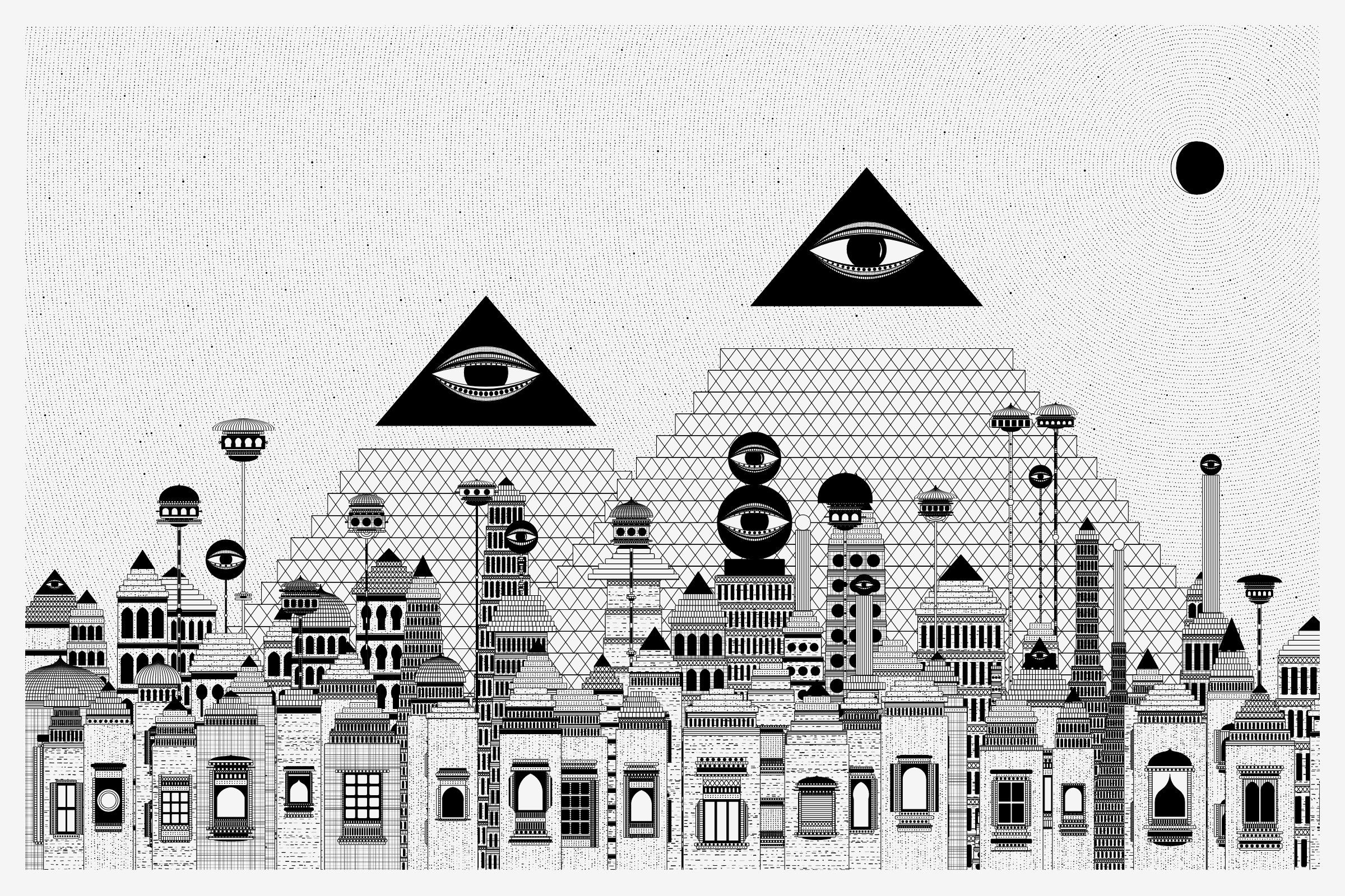 Art Blocks - Art Blocks v2 - Alan Ki Aankhen #36 - NFT # 333000036