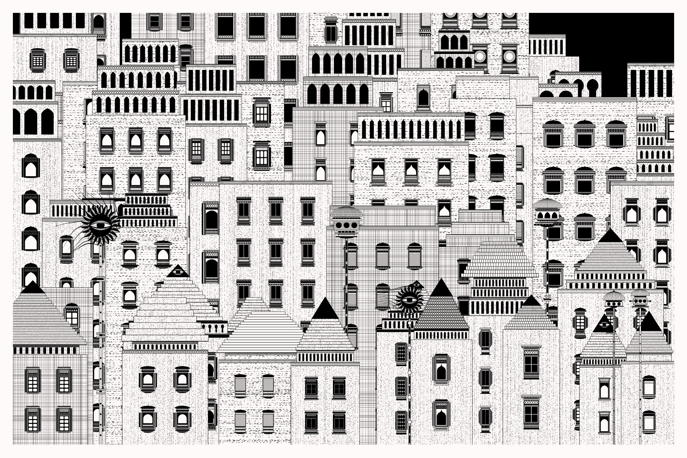 Art Blocks - Art Blocks v2 - Alan Ki Aankhen #37 - NFT # 333000037