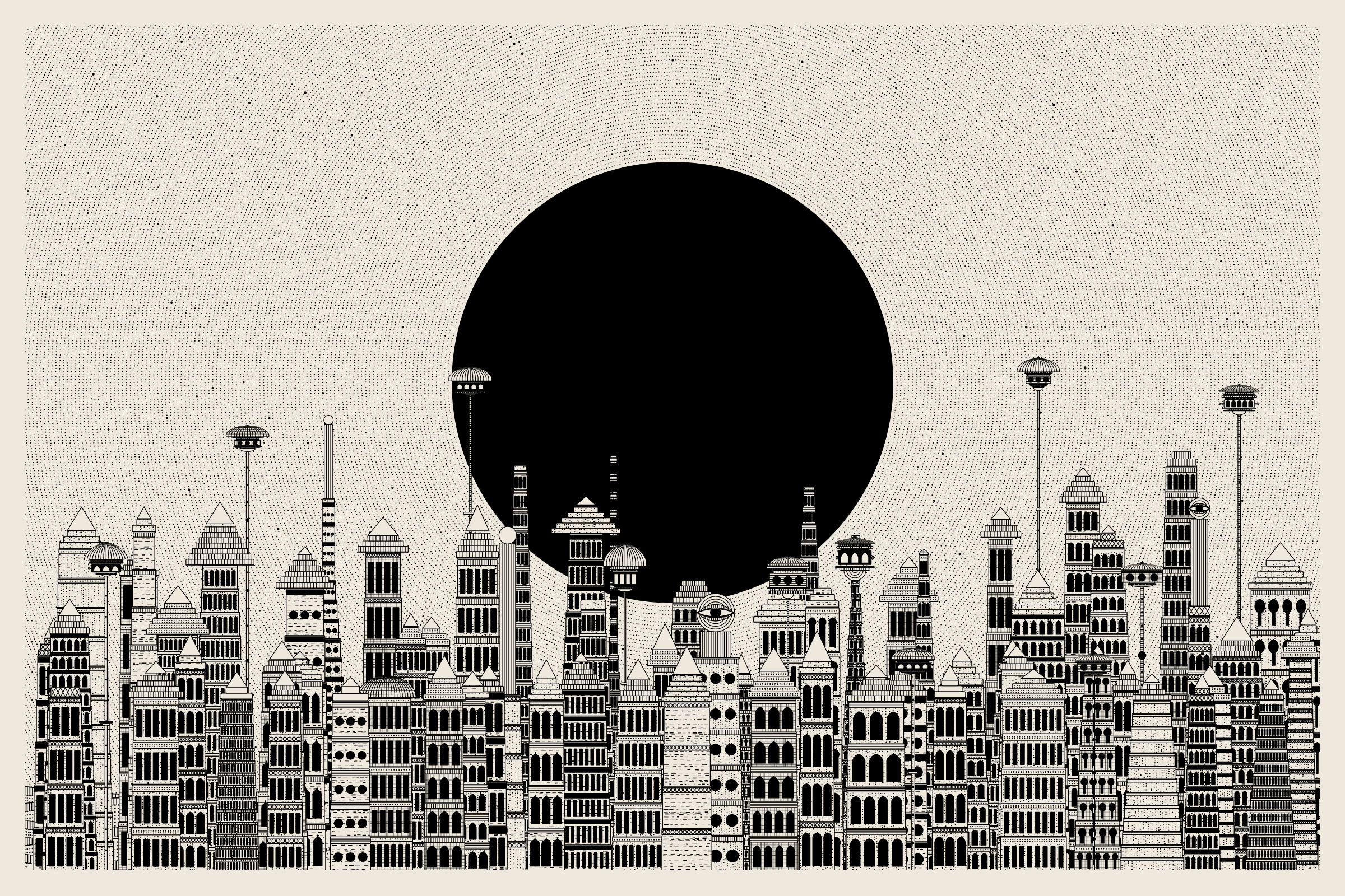 Art Blocks - Art Blocks v2 - Alan Ki Aankhen #39 - NFT # 333000039