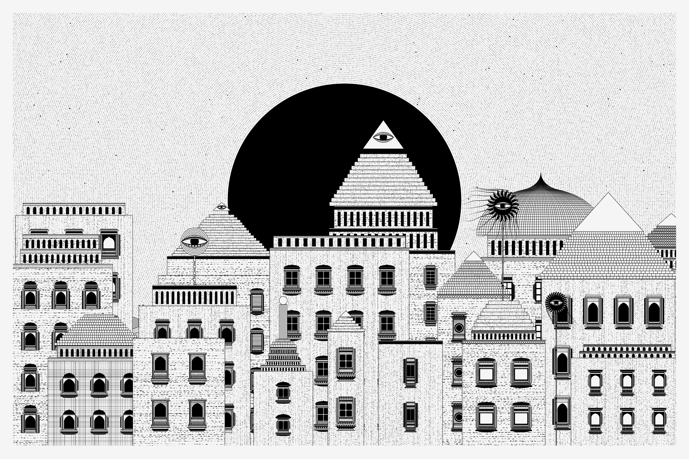 Art Blocks - Art Blocks v2 - Alan Ki Aankhen #40 - NFT # 333000040