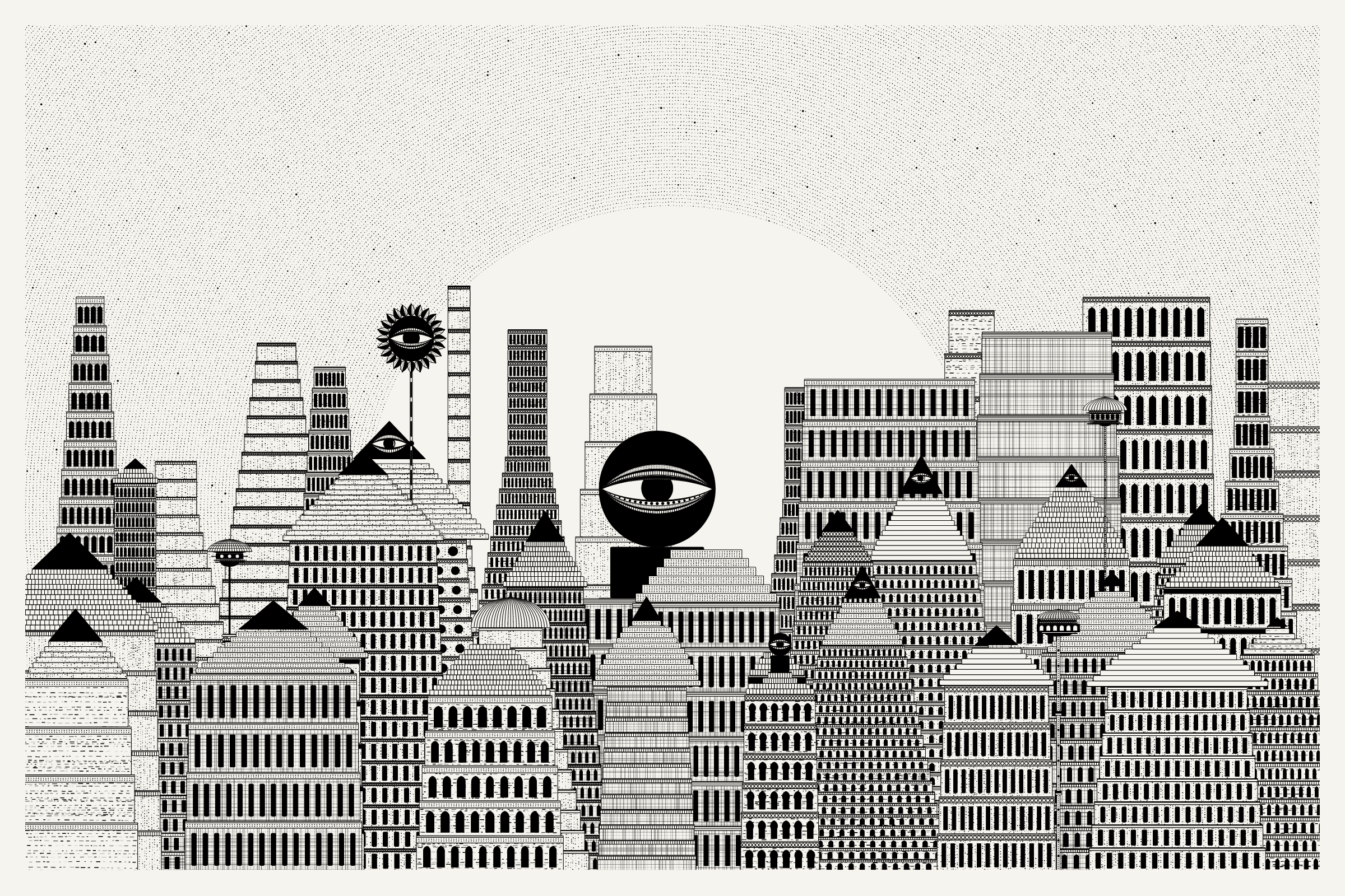 Art Blocks - Art Blocks v2 - Alan Ki Aankhen #46 - NFT # 333000046