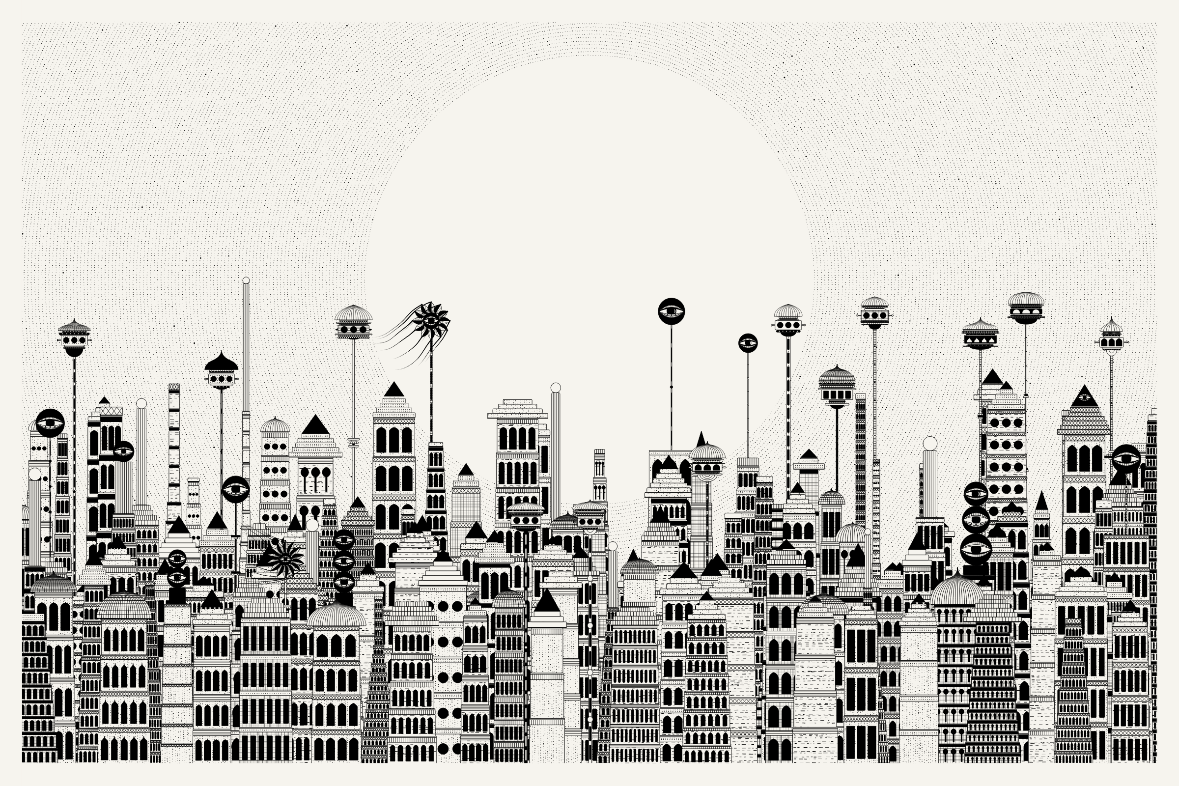 Art Blocks - Art Blocks v2 - Alan Ki Aankhen #56 - NFT # 333000056