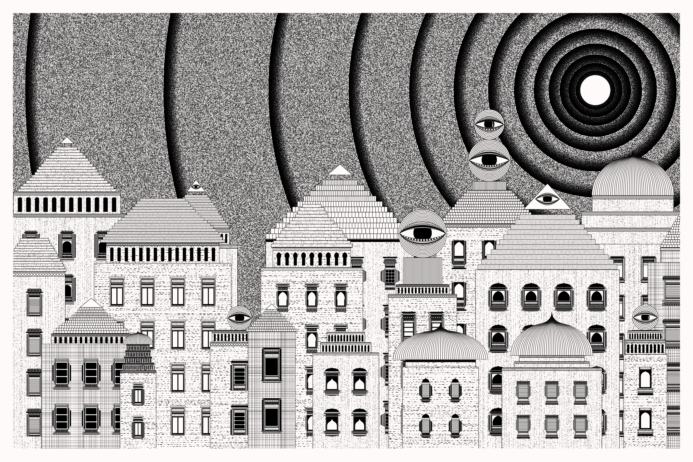 Art Blocks - Art Blocks v2 - Alan Ki Aankhen #62 - NFT # 333000062