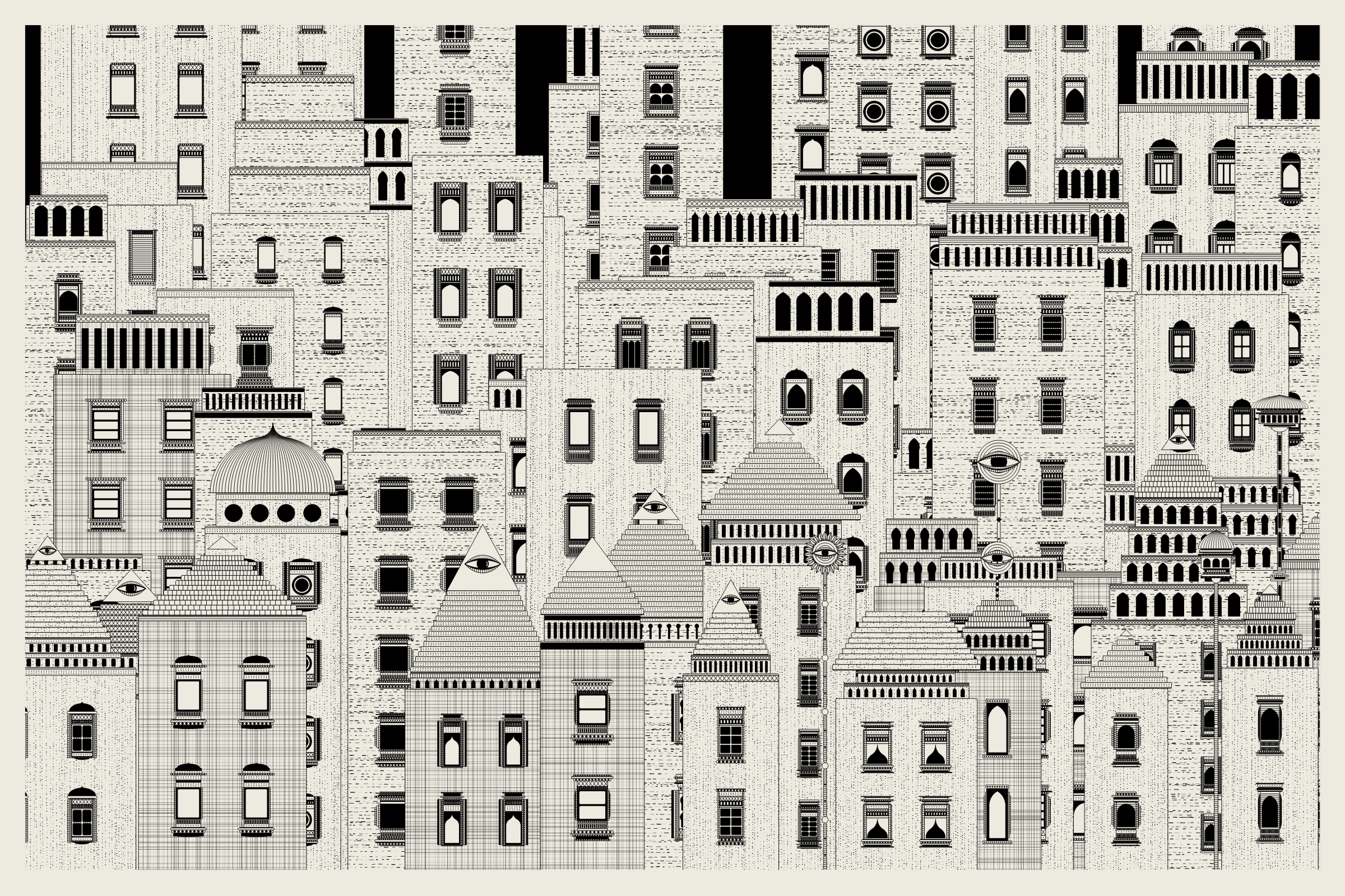 Art Blocks - Art Blocks v2 - Alan Ki Aankhen #70 - NFT # 333000070