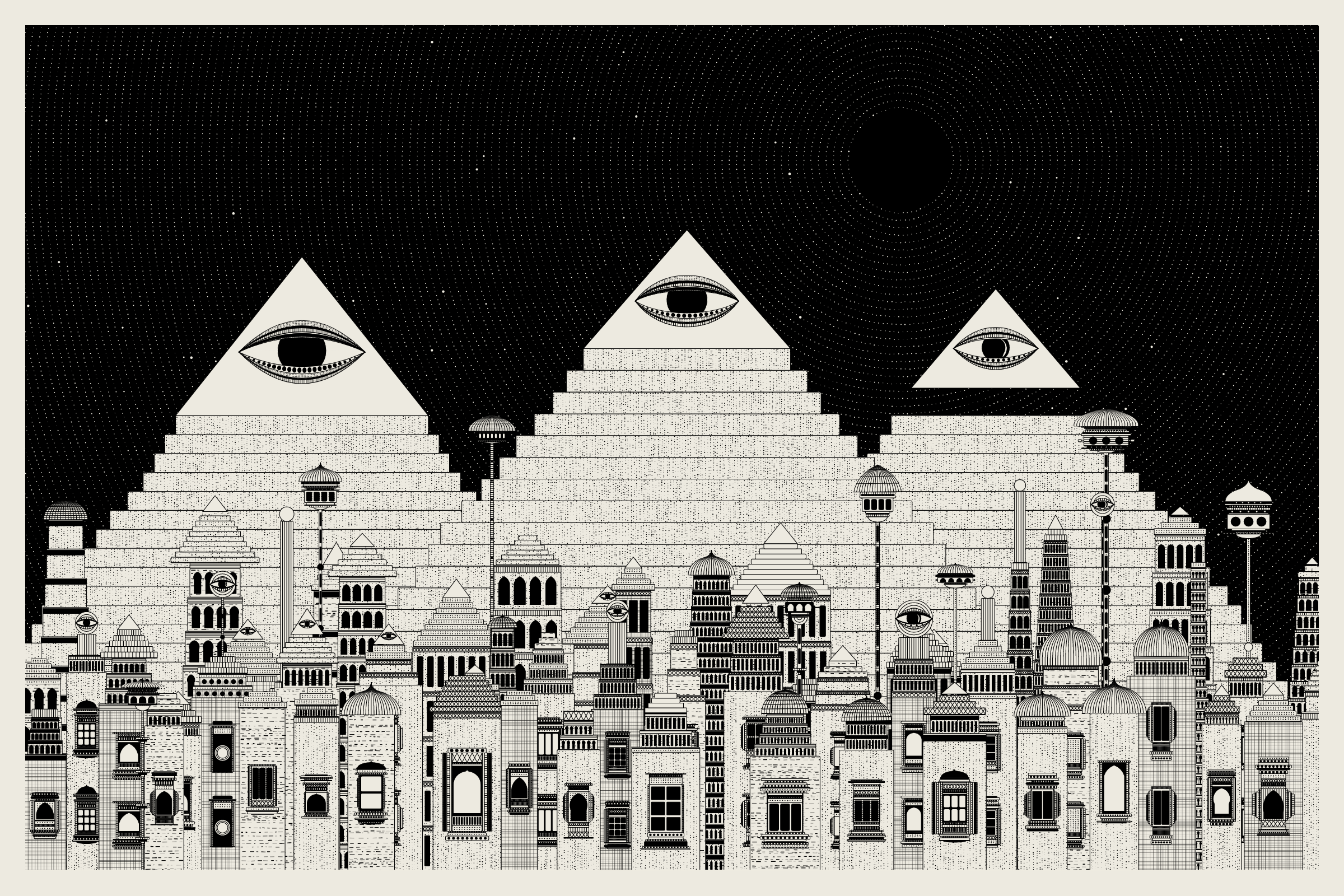 Art Blocks - Art Blocks v2 - Alan Ki Aankhen #72 - NFT # 333000072