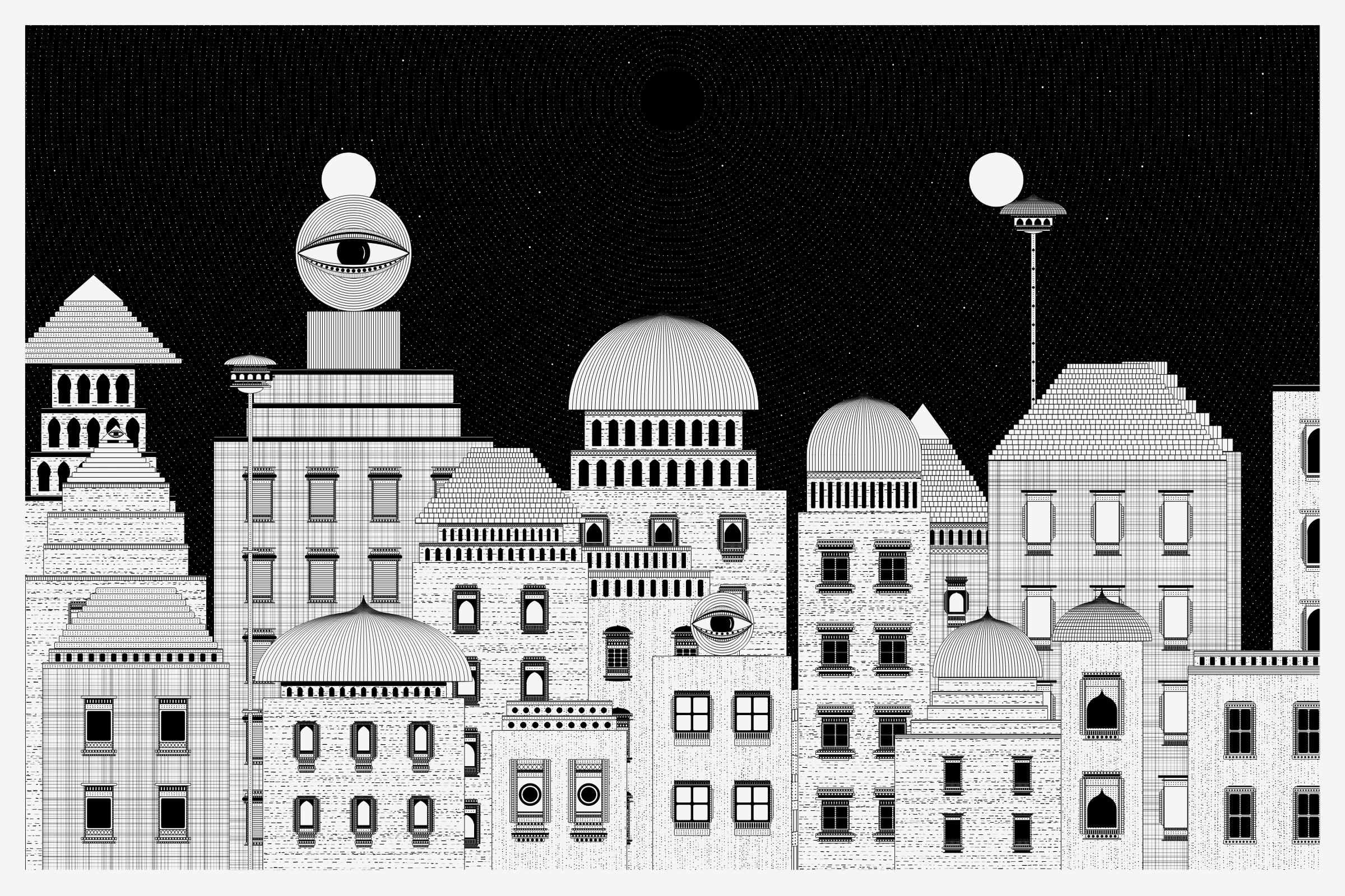 Art Blocks - Art Blocks v2 - Alan Ki Aankhen #78 - NFT # 333000078