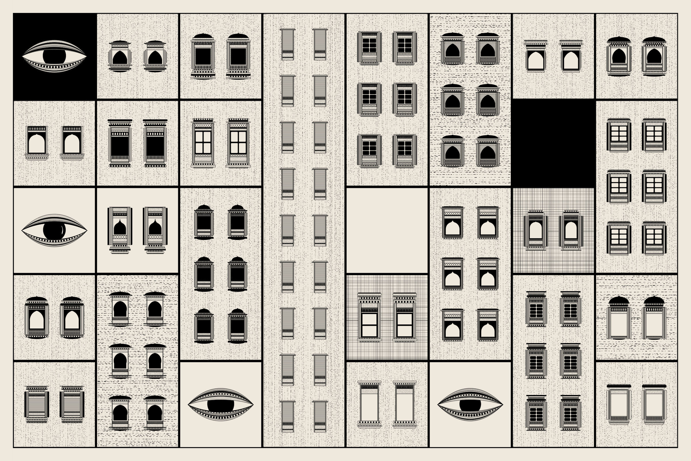 Art Blocks - Art Blocks v2 - Alan Ki Aankhen #88 - NFT # 333000088